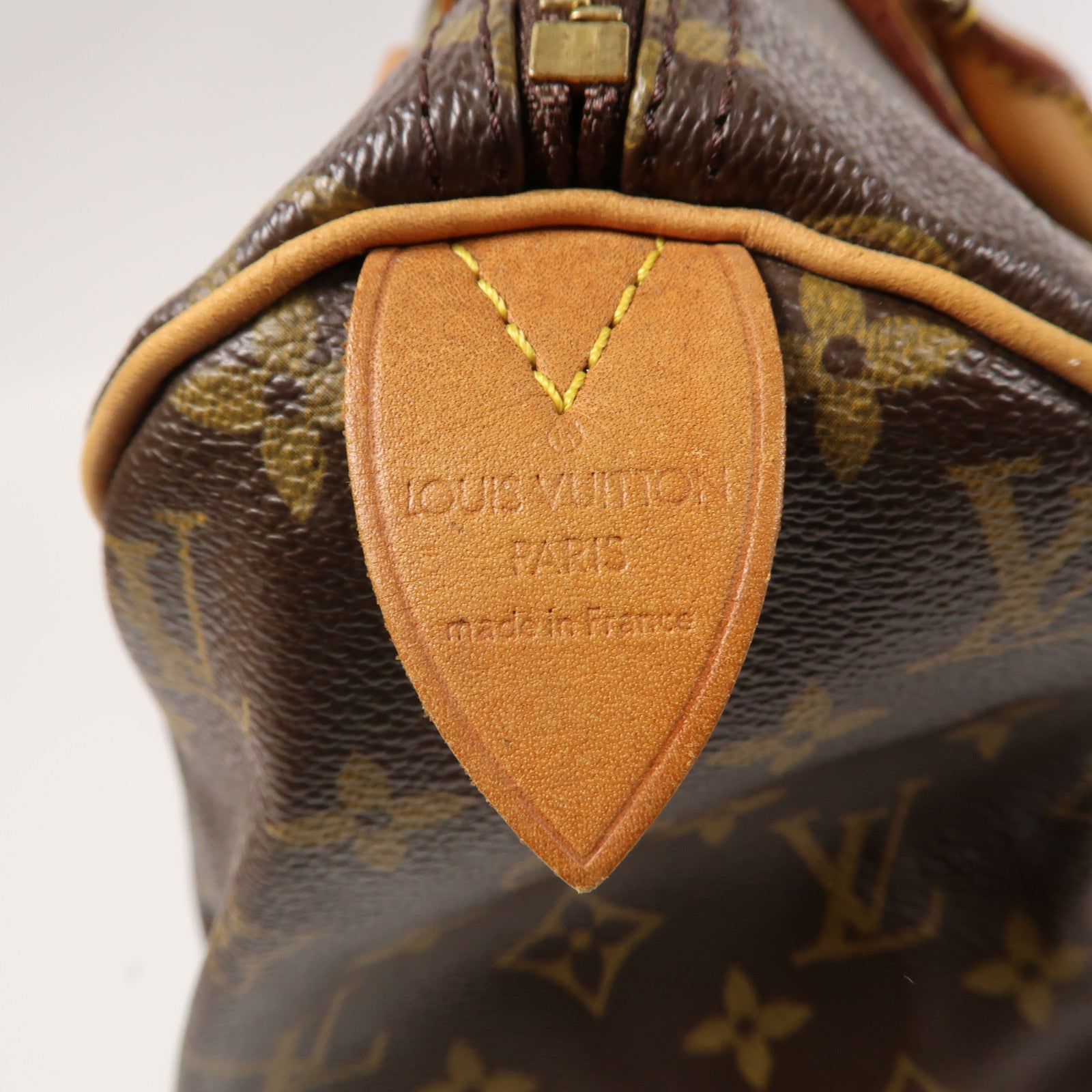 LOUIS VUITTON 【激減優惠】Monogram Speedy 30金扣手挽袋啡色
