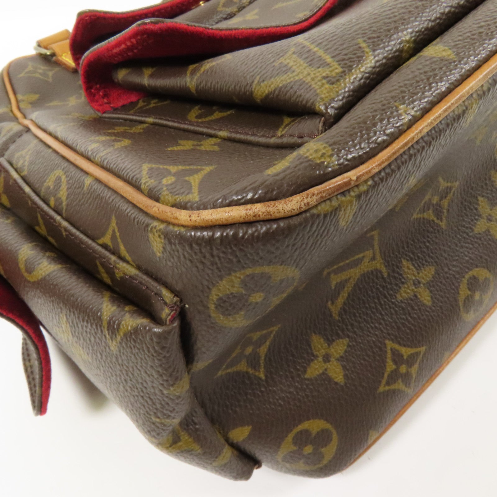LOUIS VUITTON Monogram Excentri-cite金扣手挽袋