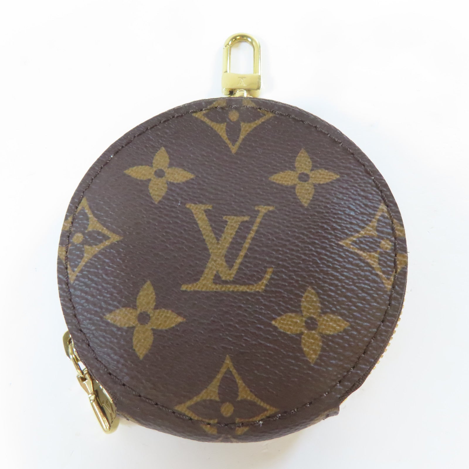 LOUIS VUITTON 【清倉大減價】Monogram Multi Pochette Accessoires金扣手挽肩背兩用袋啡色/粉紅色