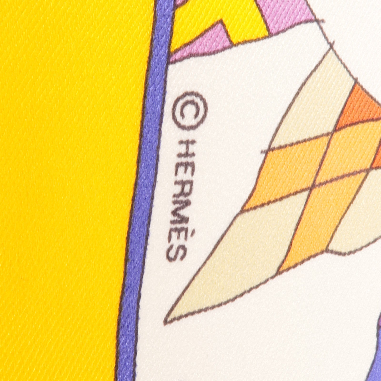 HERMES 絲質Carre 65絲巾