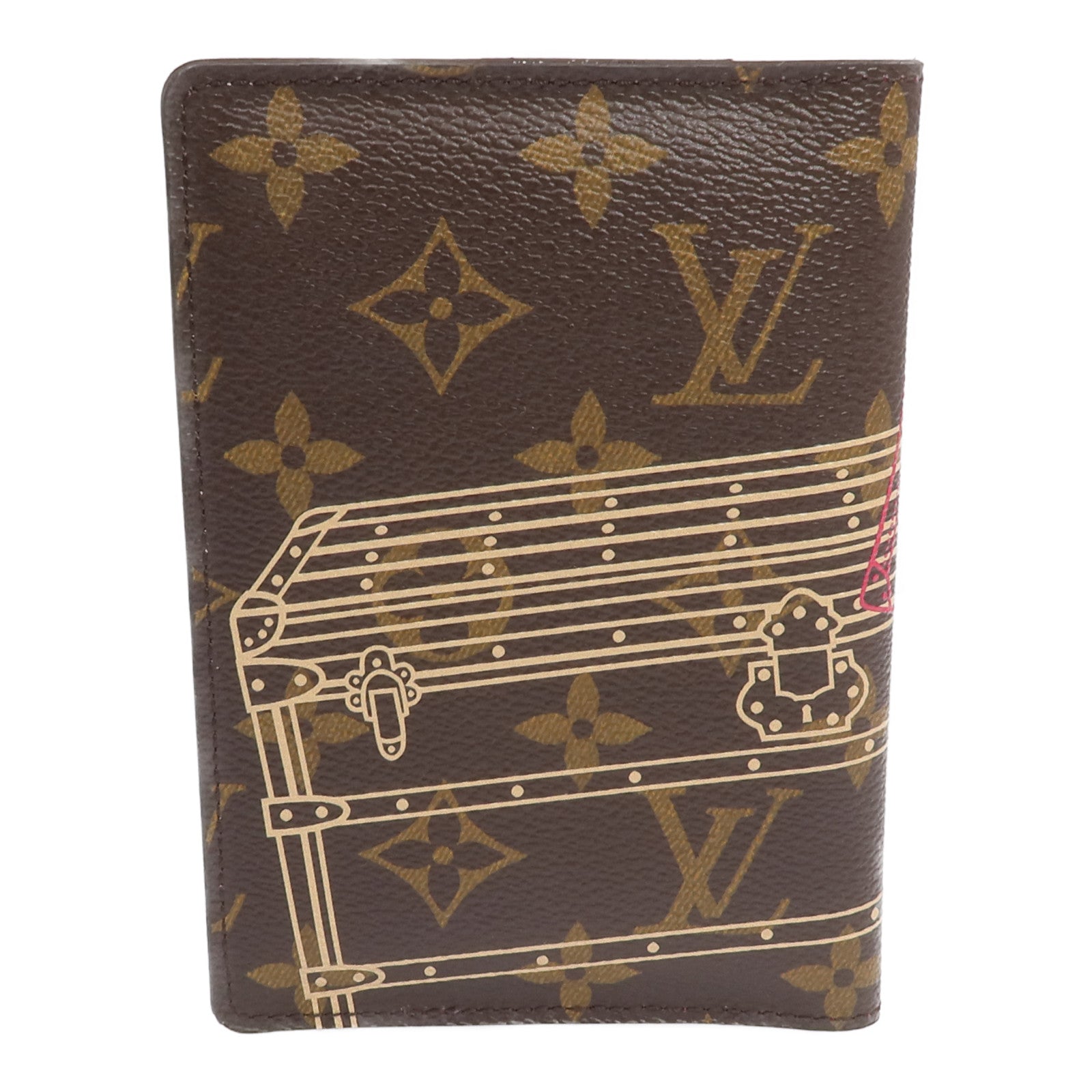 LOUIS VUITTON Monogram Passport Cover Xmas Limited Edition長錢包