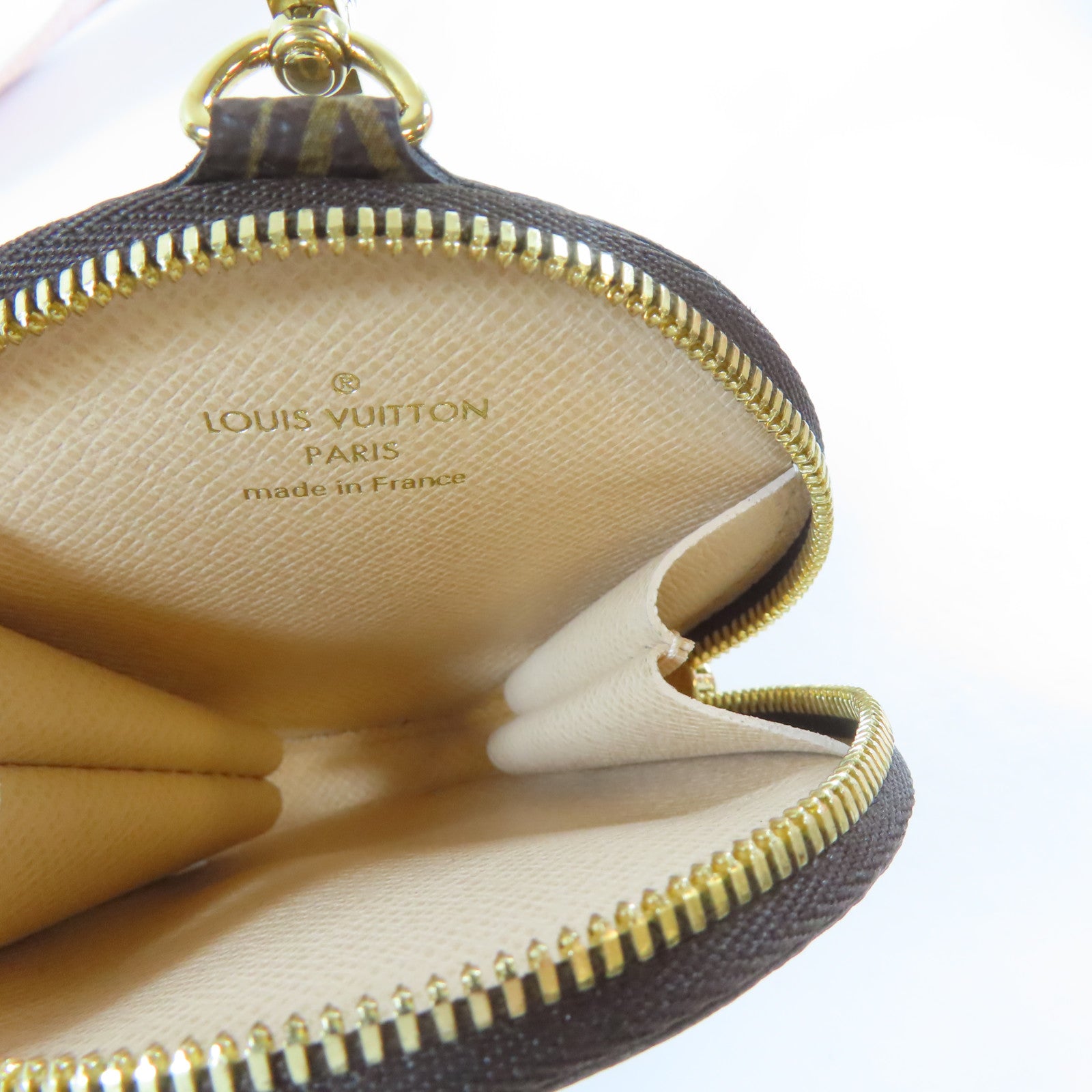 LOUIS VUITTON 【清倉大減價】Monogram Multi Pochette Accessoires金扣手挽肩背兩用袋啡色/粉紅色