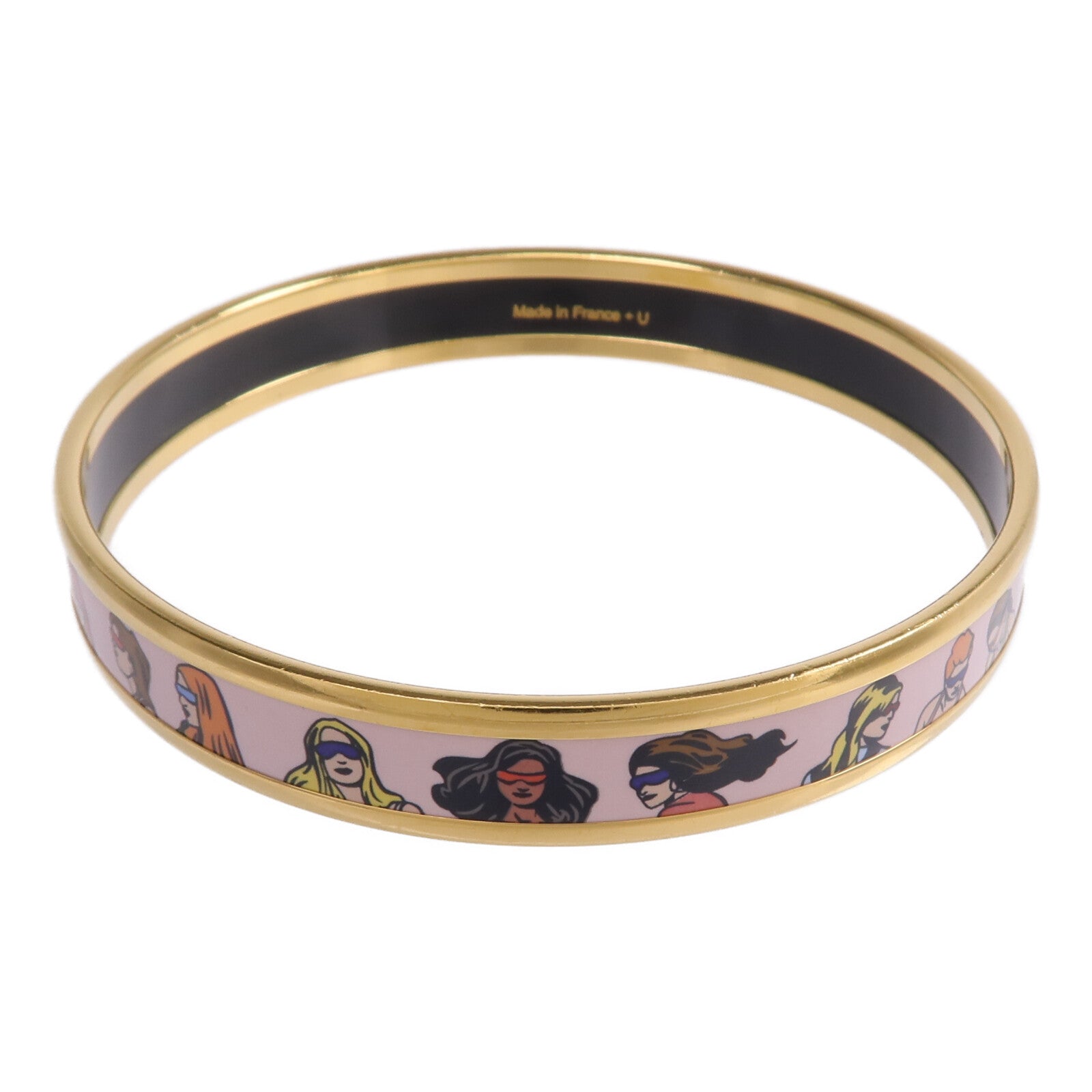 HERMES 金屬/琺瑯Hermes On The Beach Bangle手鐲
