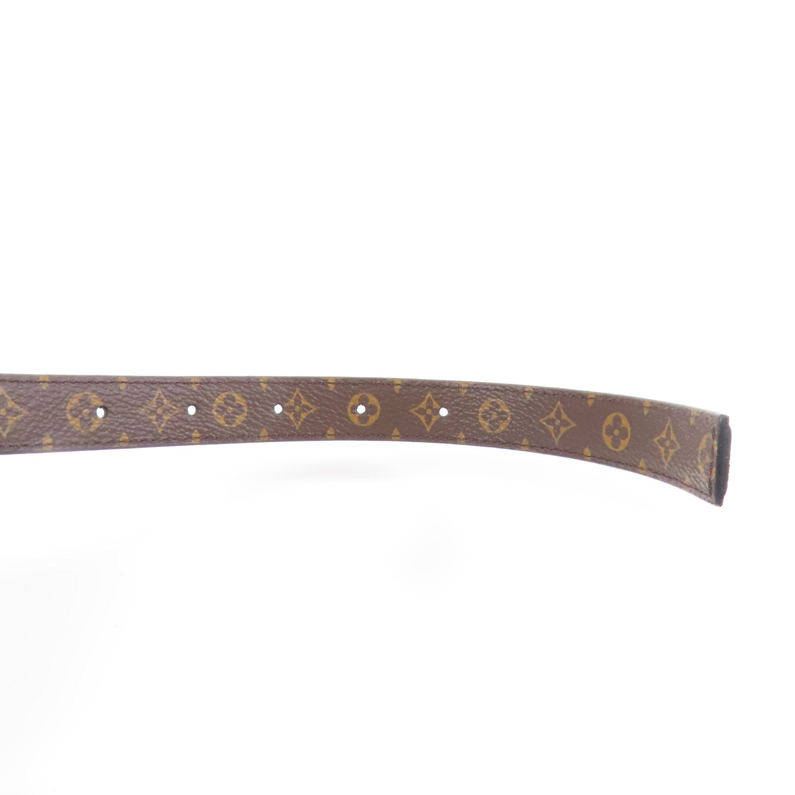 LOUIS VUITTON Monogram Pretty Belt金扣皮帶