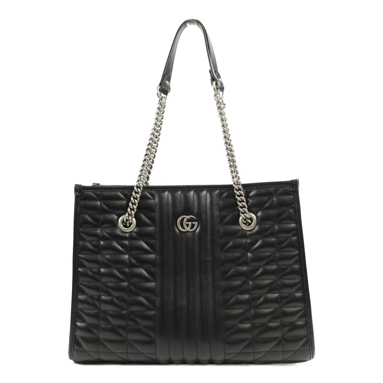 GUCCI 牛皮皮革GG Marmont Tote Bag手挽袋