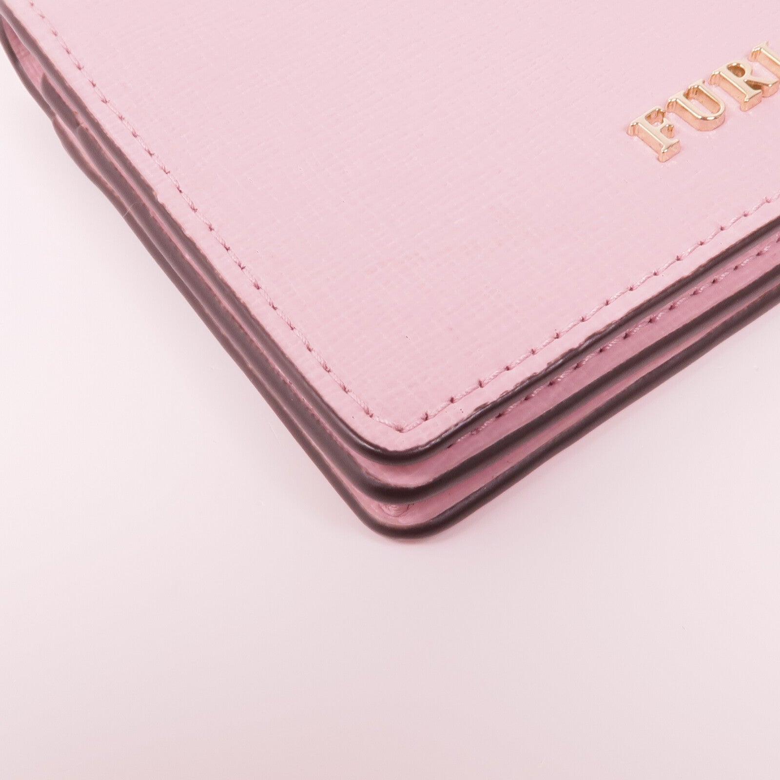 Furla 牛皮皮革Card Case金扣卡片套