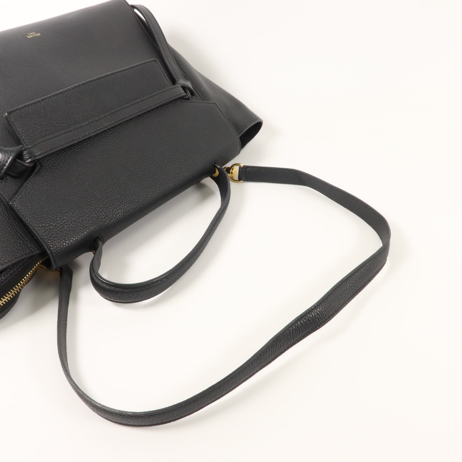 CELINE 牛皮皮革Micro Belt手挽肩背兩用袋