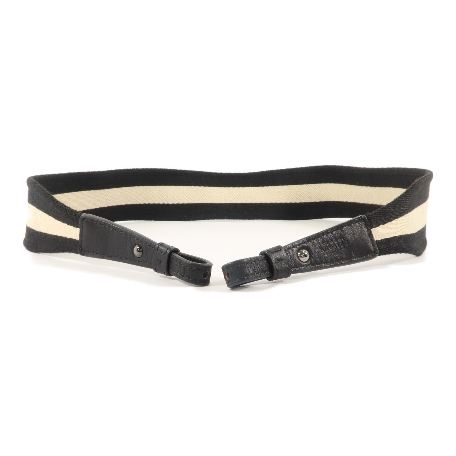 Delvaux 帆布/牛皮皮革Shoulder Strap肩帶