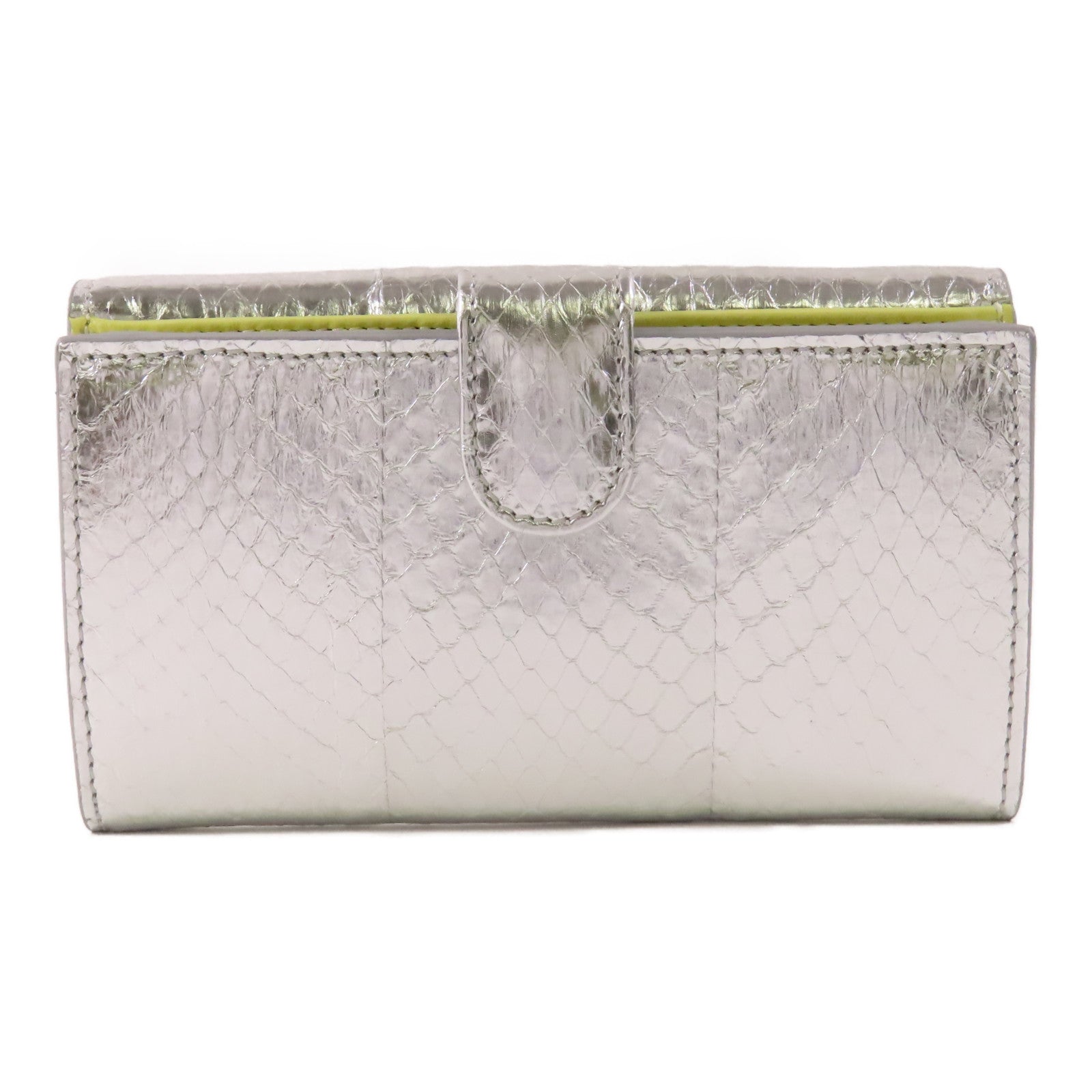 SELECTION 皮革Alexander Mcqueen Wallet銀扣長錢包