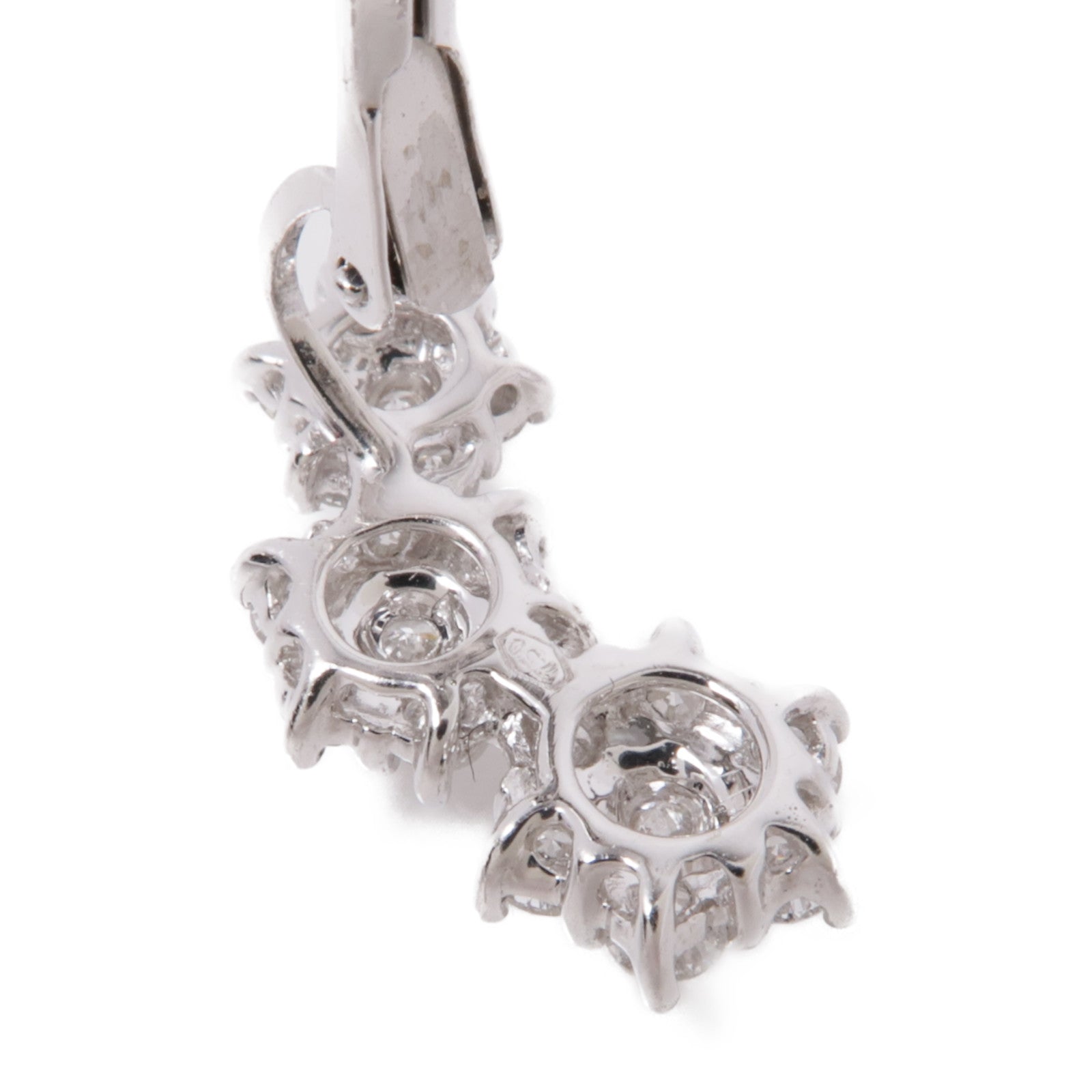JEWELRY 18K白金Diamond  Earrings鑽石耳環