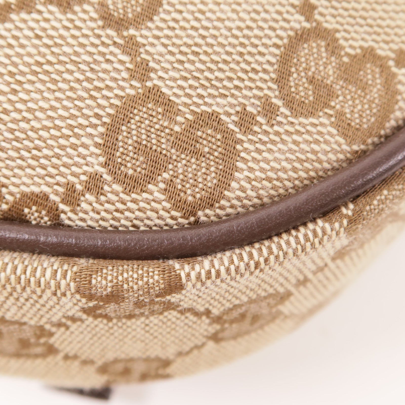 GUCCI GG SHW Shoulder Bag Canvas Brown 802096 FADUK