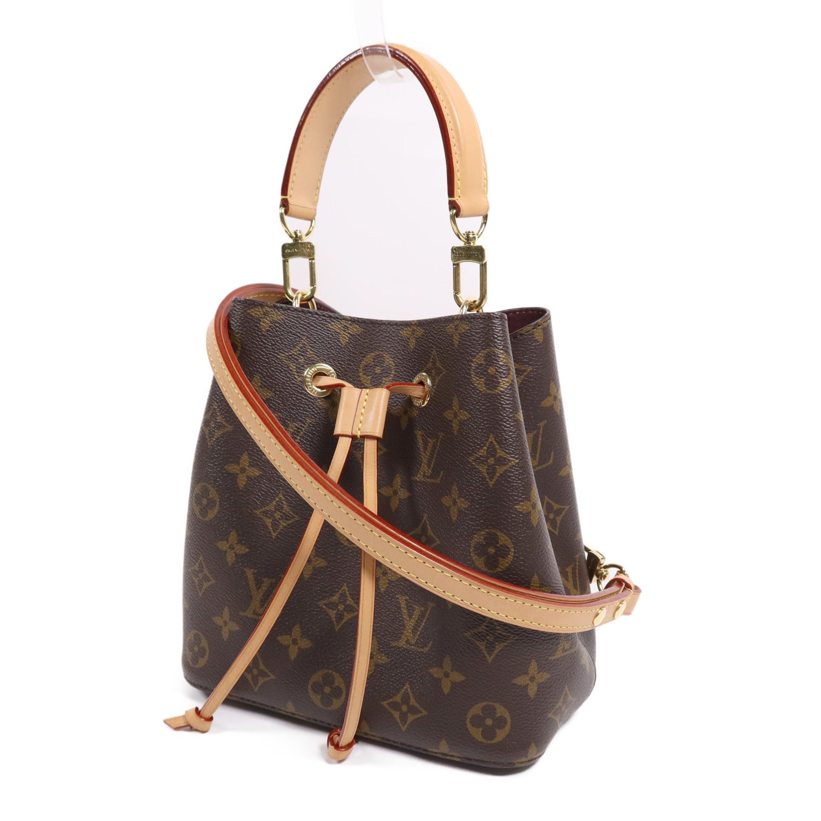 LOUIS VUITTON Monogram Neonoe BB金扣手挽肩背兩用袋