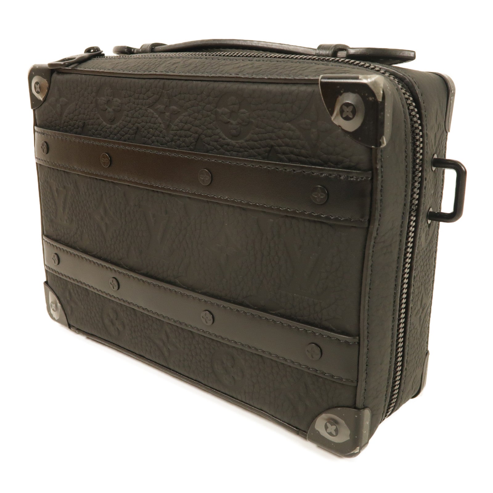 LOUIS VUITTON Monogram Taurillon Handle Soft Trunk手挽肩背兩用袋