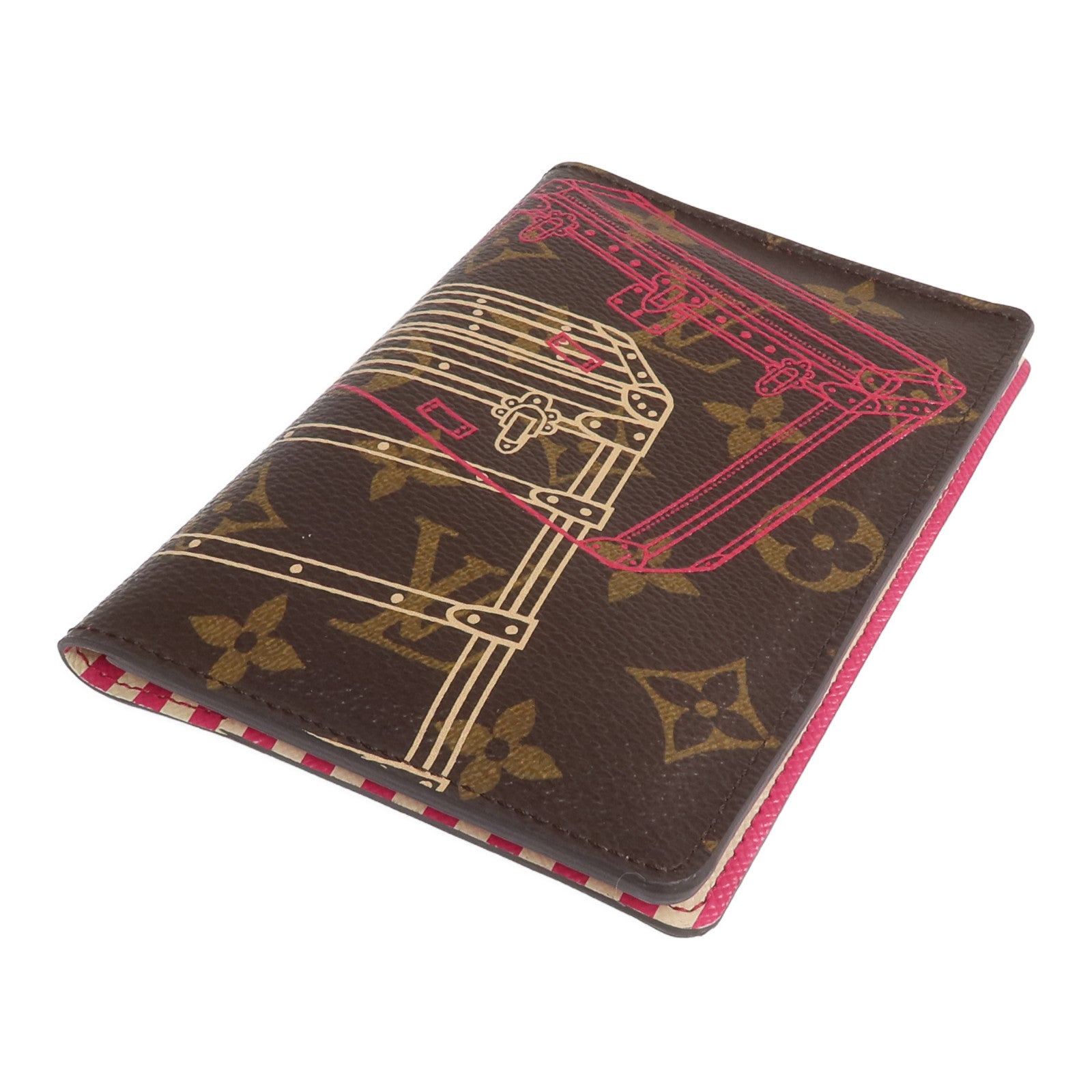 LOUIS VUITTON Monogram Passport Cover Xmas Limited Edition長錢包