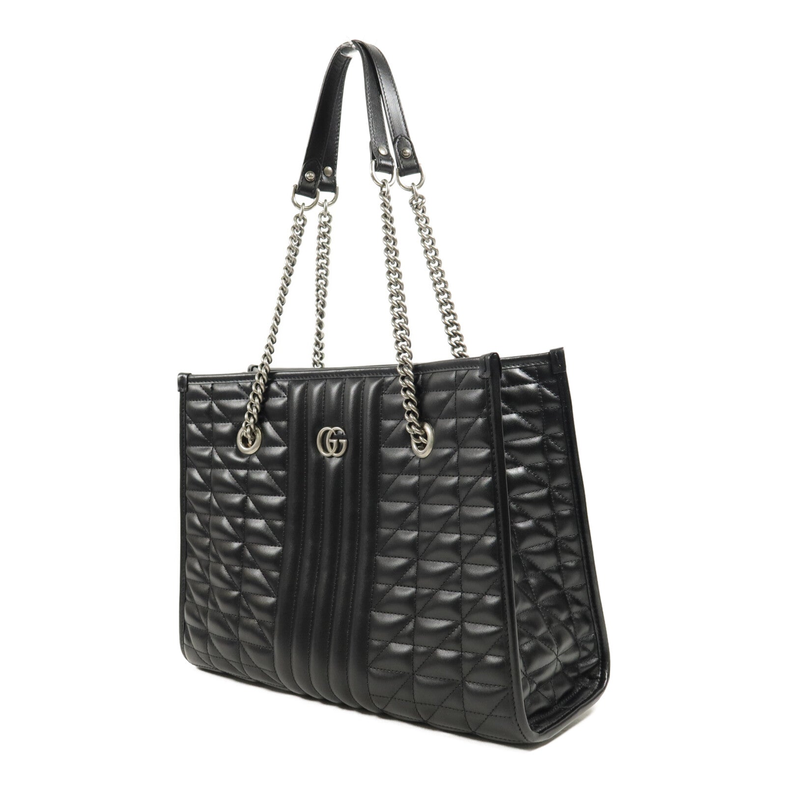 GUCCI 牛皮皮革GG Marmont Tote Bag手挽袋