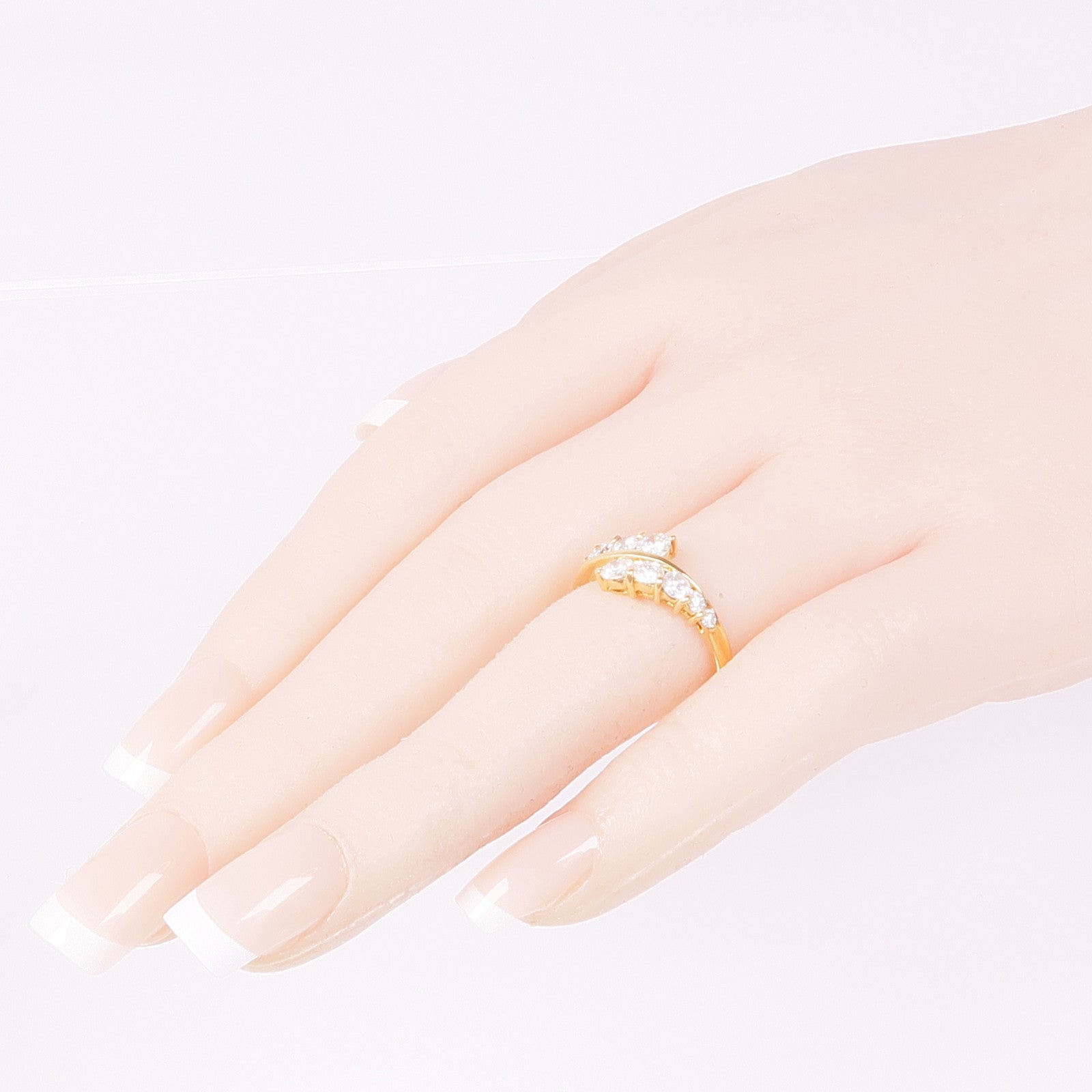 JEWELRY 18K黃金Diamond Ring鑽石戒指US#6.25