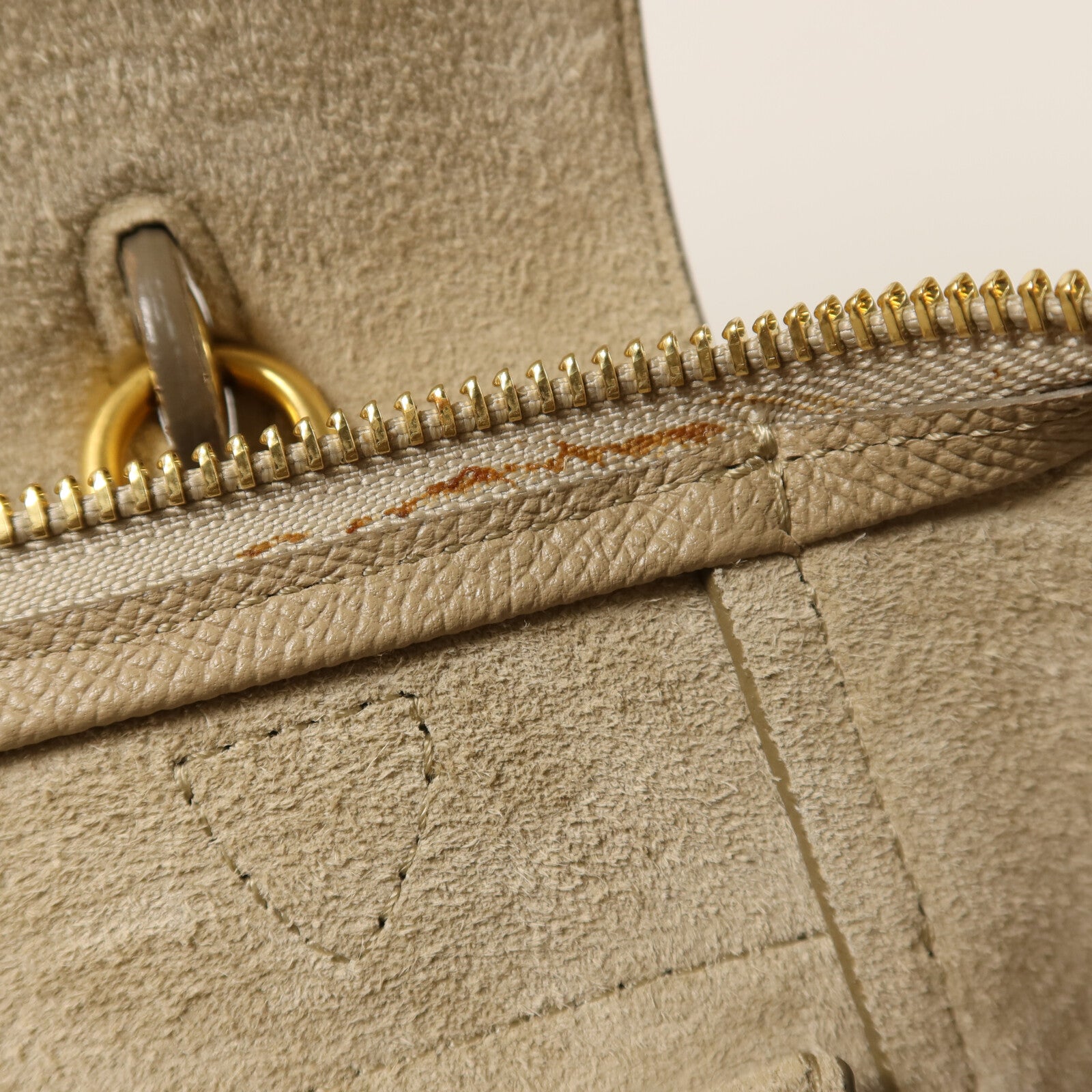 CELINE 牛皮皮革Micro Belt Bag金扣手挽肩背兩用袋