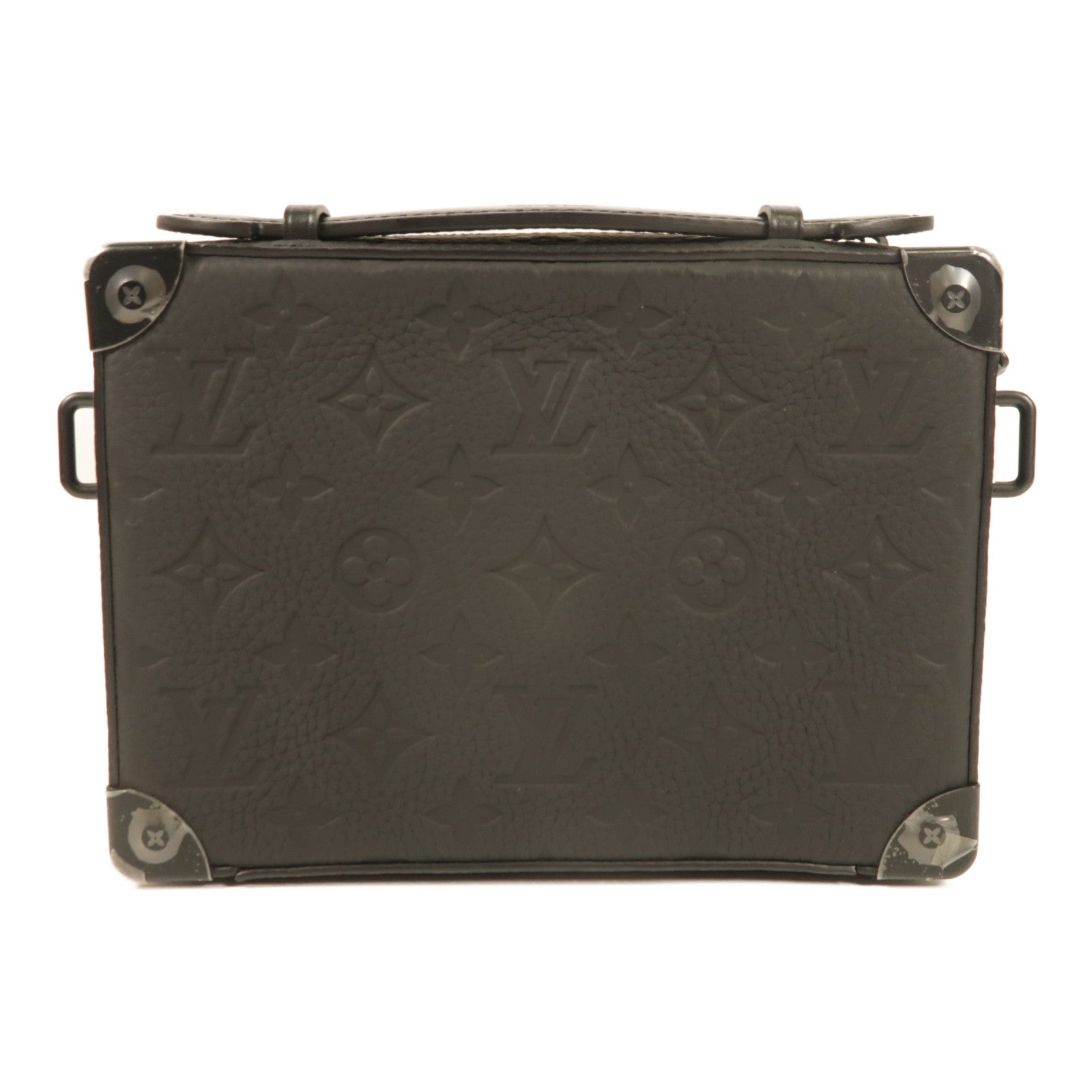 LOUIS VUITTON Monogram Taurillon Handle Soft Trunk手挽肩背兩用袋