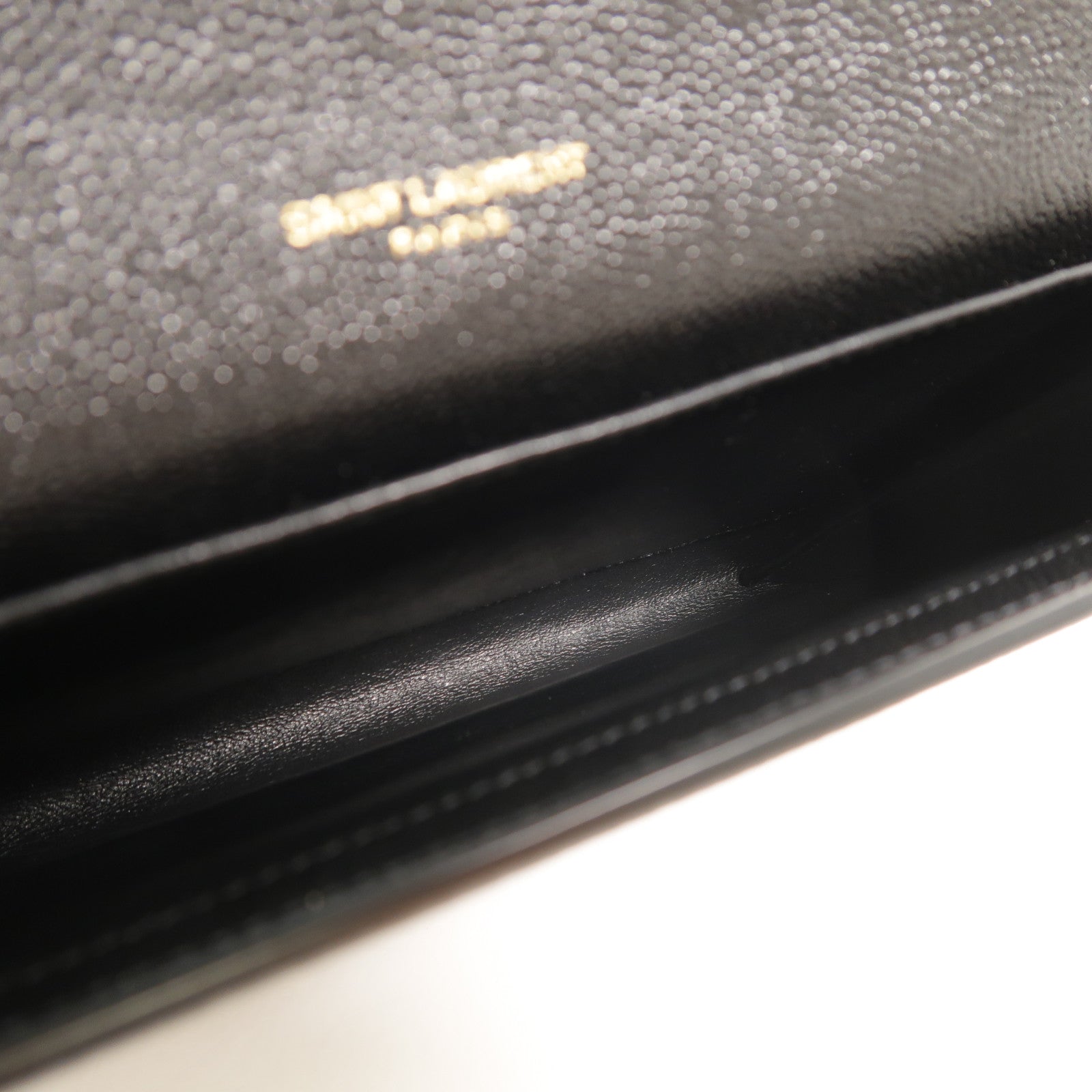 SAINT LAURENT 牛皮皮革Uptown Chain Wallet鏈帶肩背袋