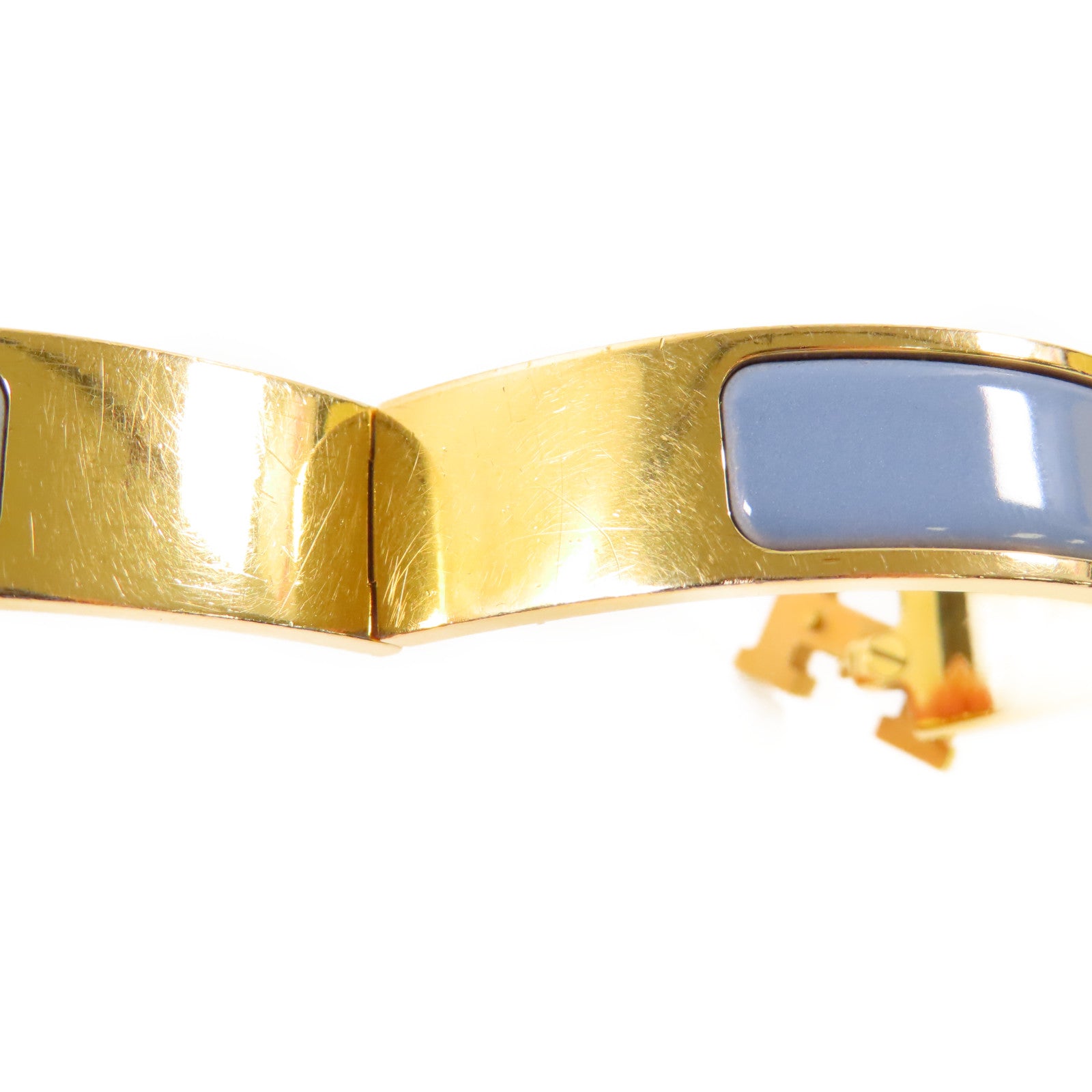 HERMES 金屬Clic H金扣手鐲