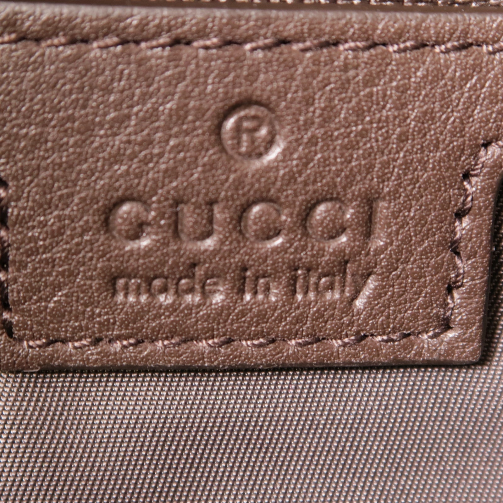 GUCCI GG SHW Shoulder Bag Canvas Brown 802096 FADUK