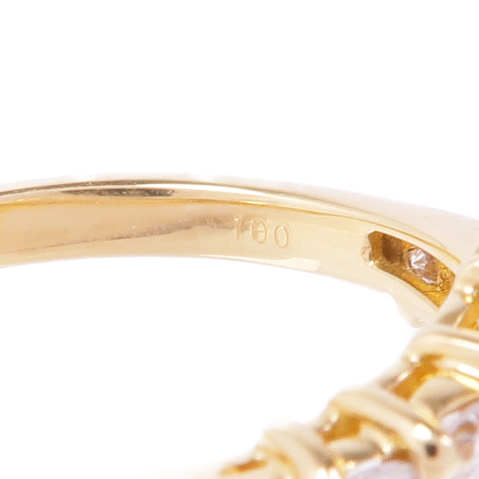 JEWELRY 18K黃金Diamond Ring鑽石戒指US#6.25