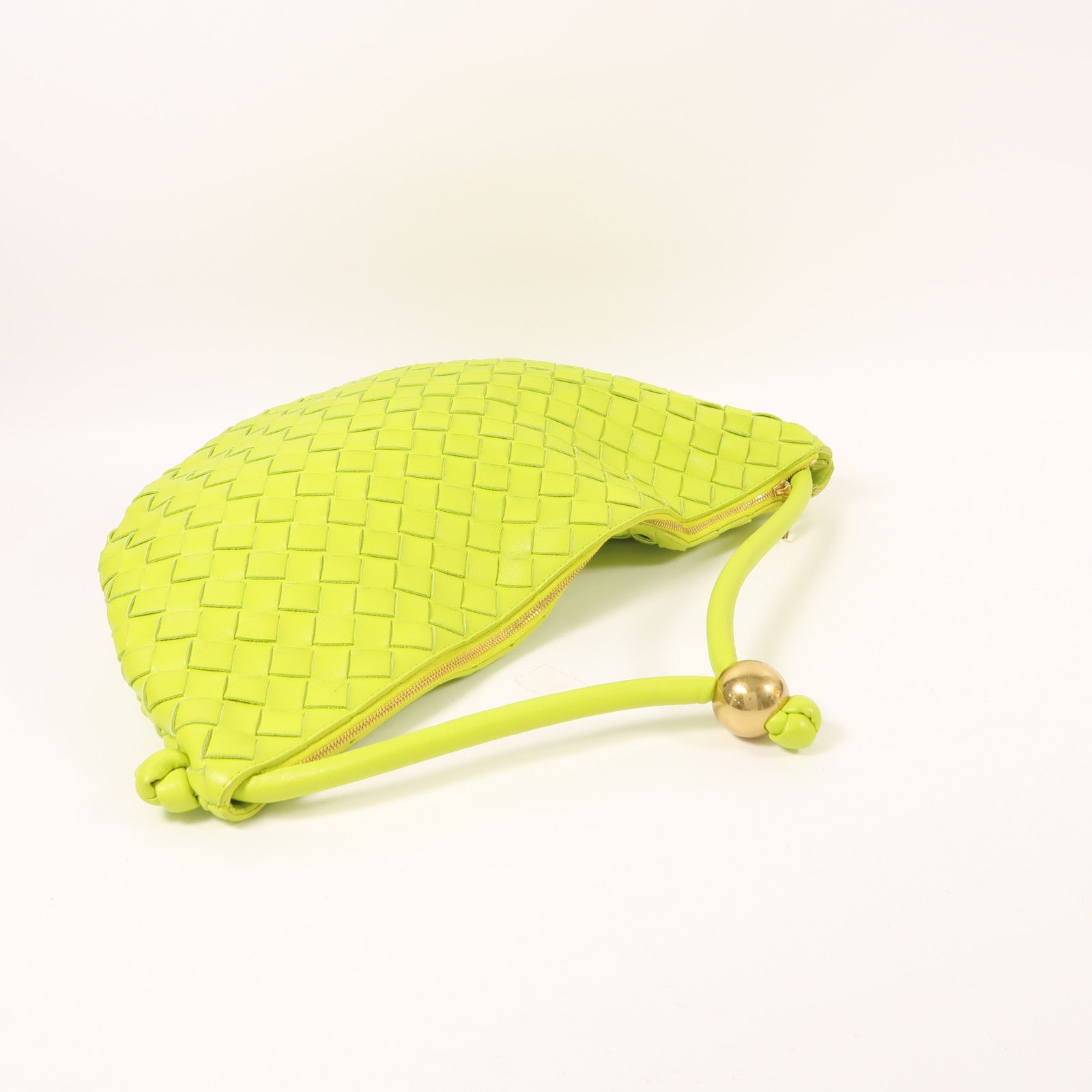 BOTTEGA VENETA 牛皮皮革Shoulder Bag金扣肩背袋