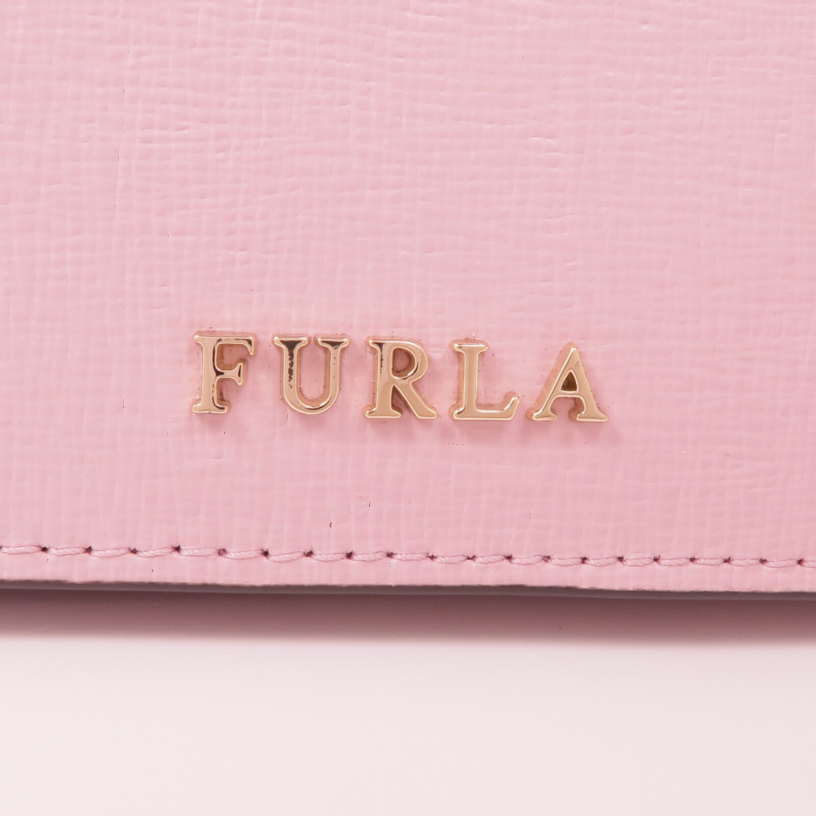 Furla 牛皮皮革Card Case金扣卡片套
