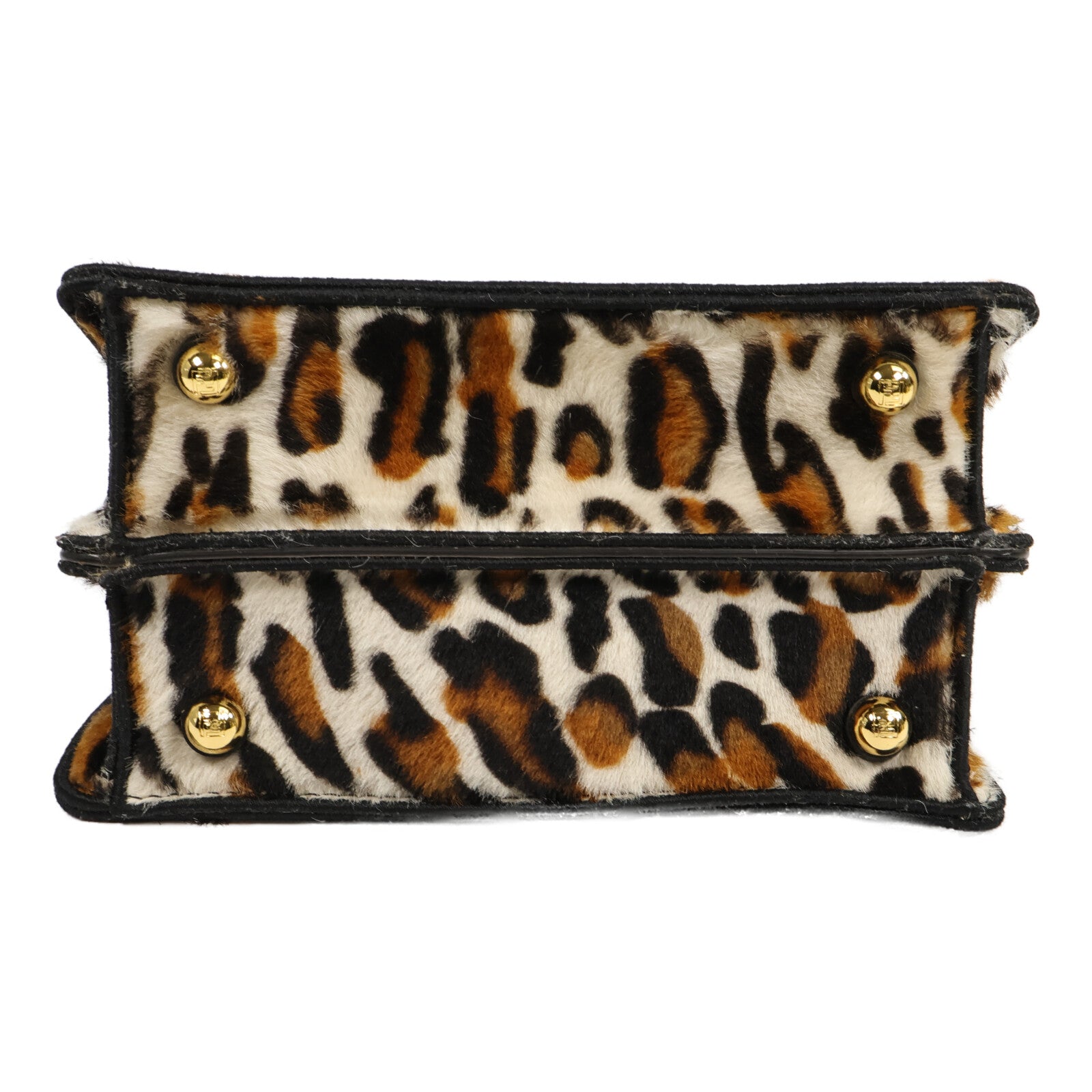 FENDI 馬毛Peekaboo ISeeU Petite手挽肩背兩用袋