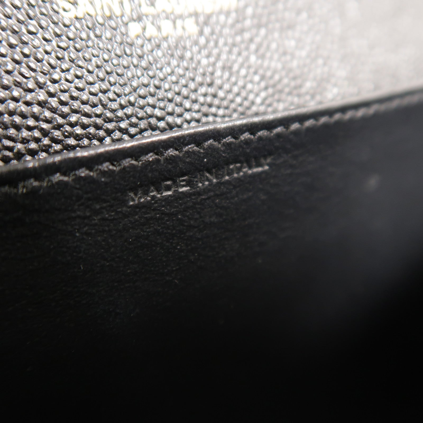 SAINT LAURENT 牛皮皮革Uptown Chain Wallet鏈帶肩背袋