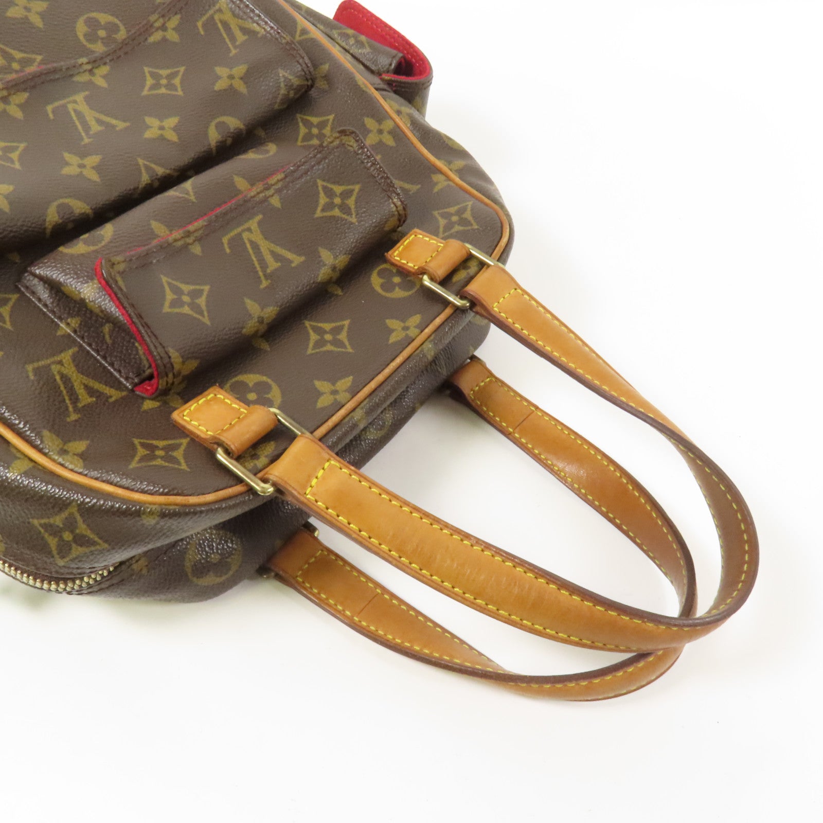 LOUIS VUITTON Monogram Excentri-cite金扣手挽袋