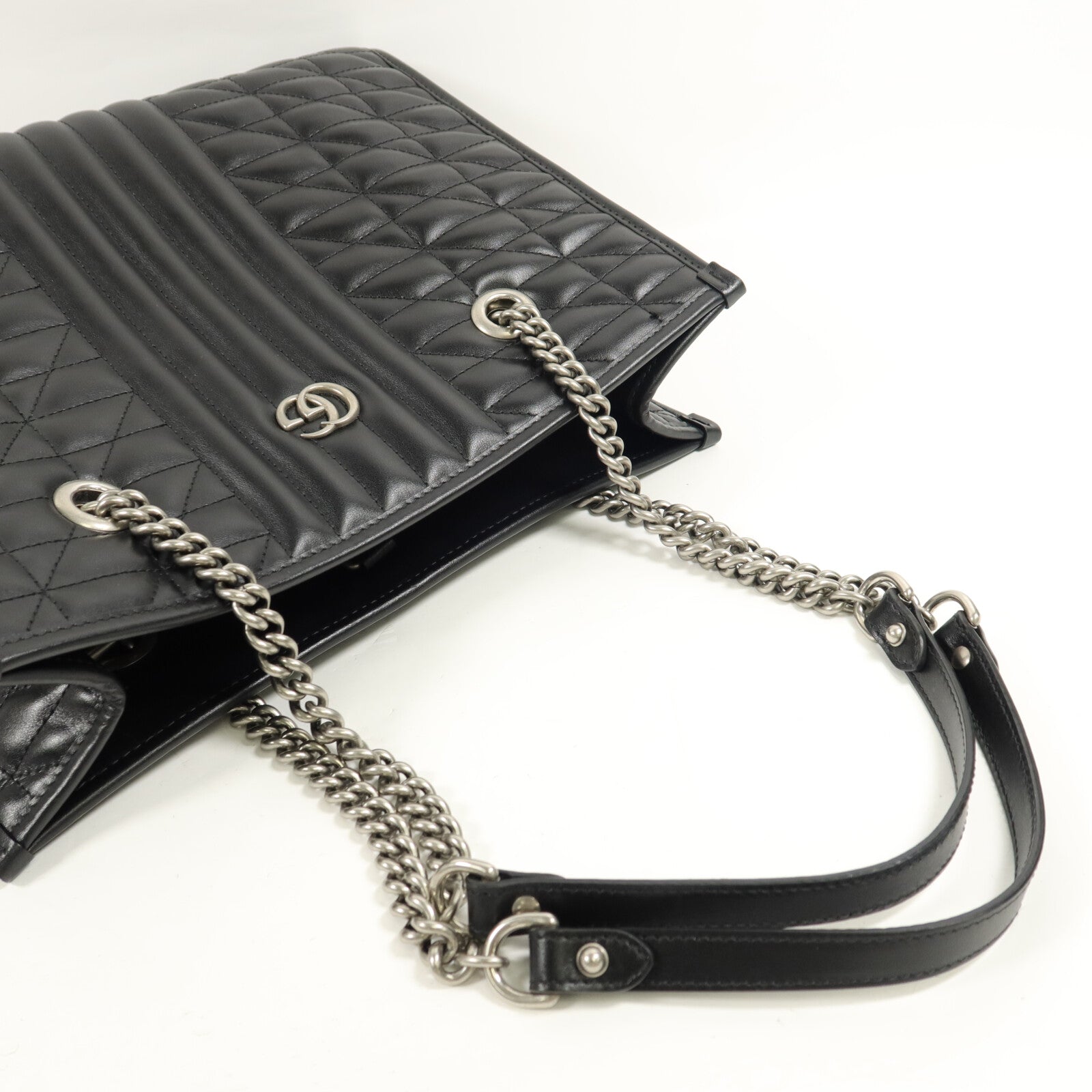 GUCCI 牛皮皮革GG Marmont Tote Bag手挽袋