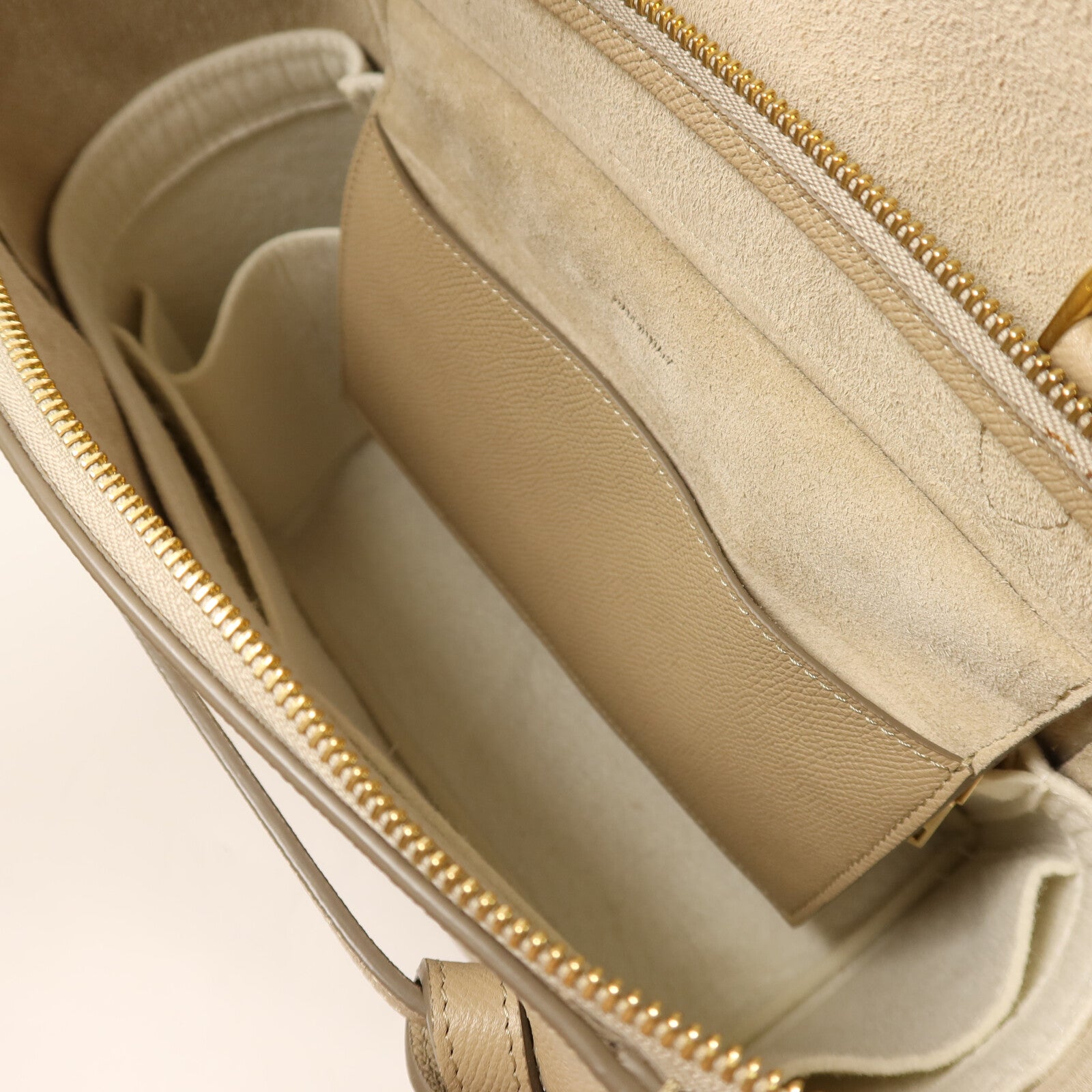 CELINE 牛皮皮革Micro Belt Bag金扣手挽肩背兩用袋