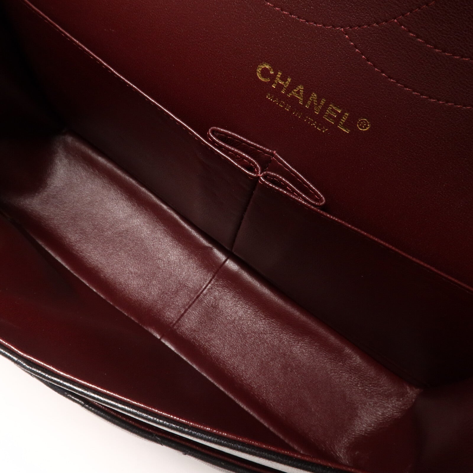 CHANEL 羊皮皮革Large Classic鏈帶肩背袋