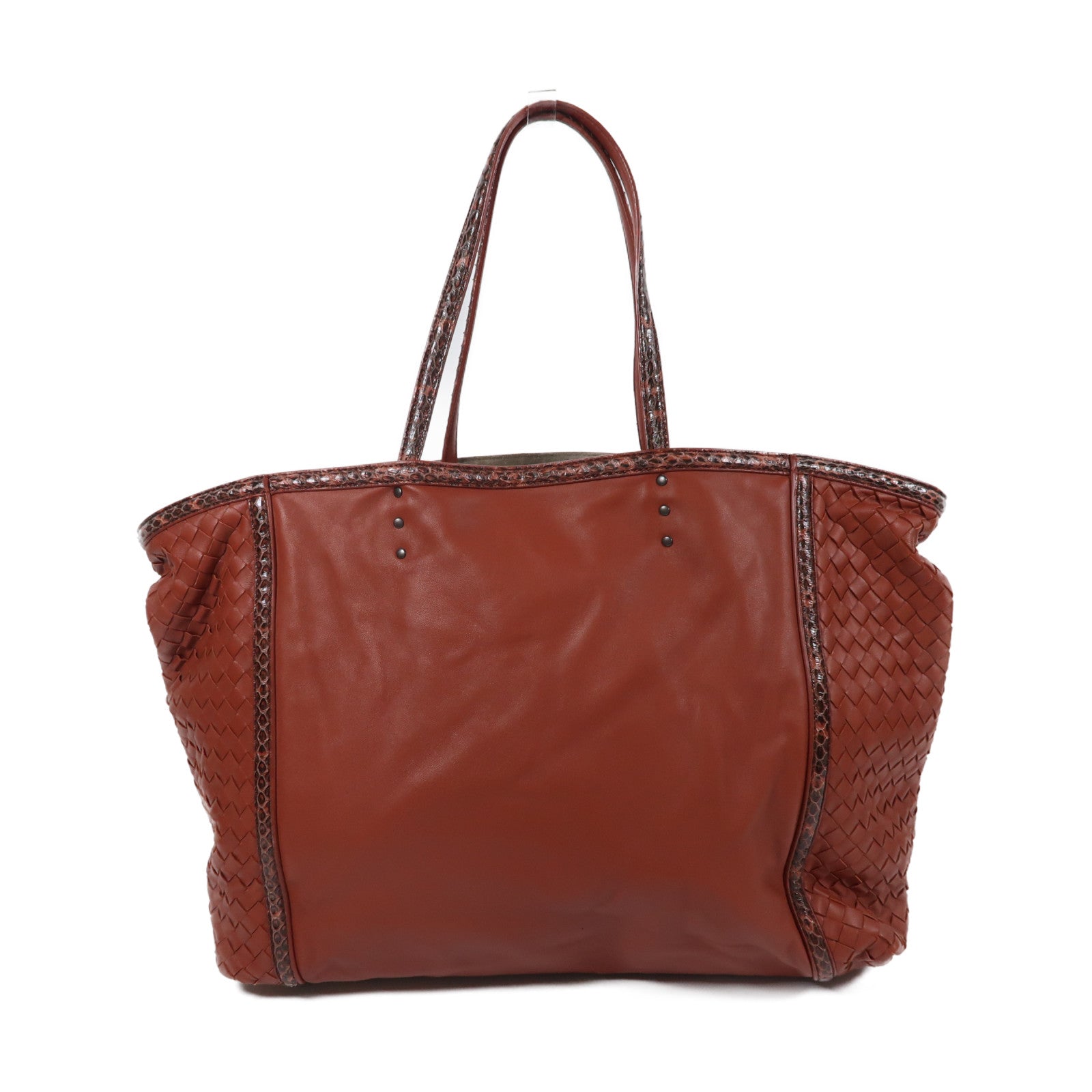 BOTTEGA VENETA 牛皮皮革Tote Bag手挽袋紅色