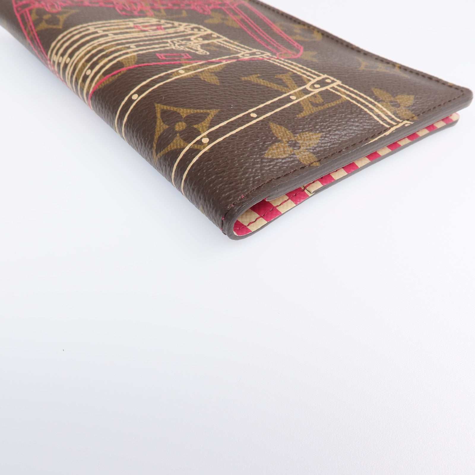 LOUIS VUITTON Monogram Passport Cover Xmas Limited Edition長錢包