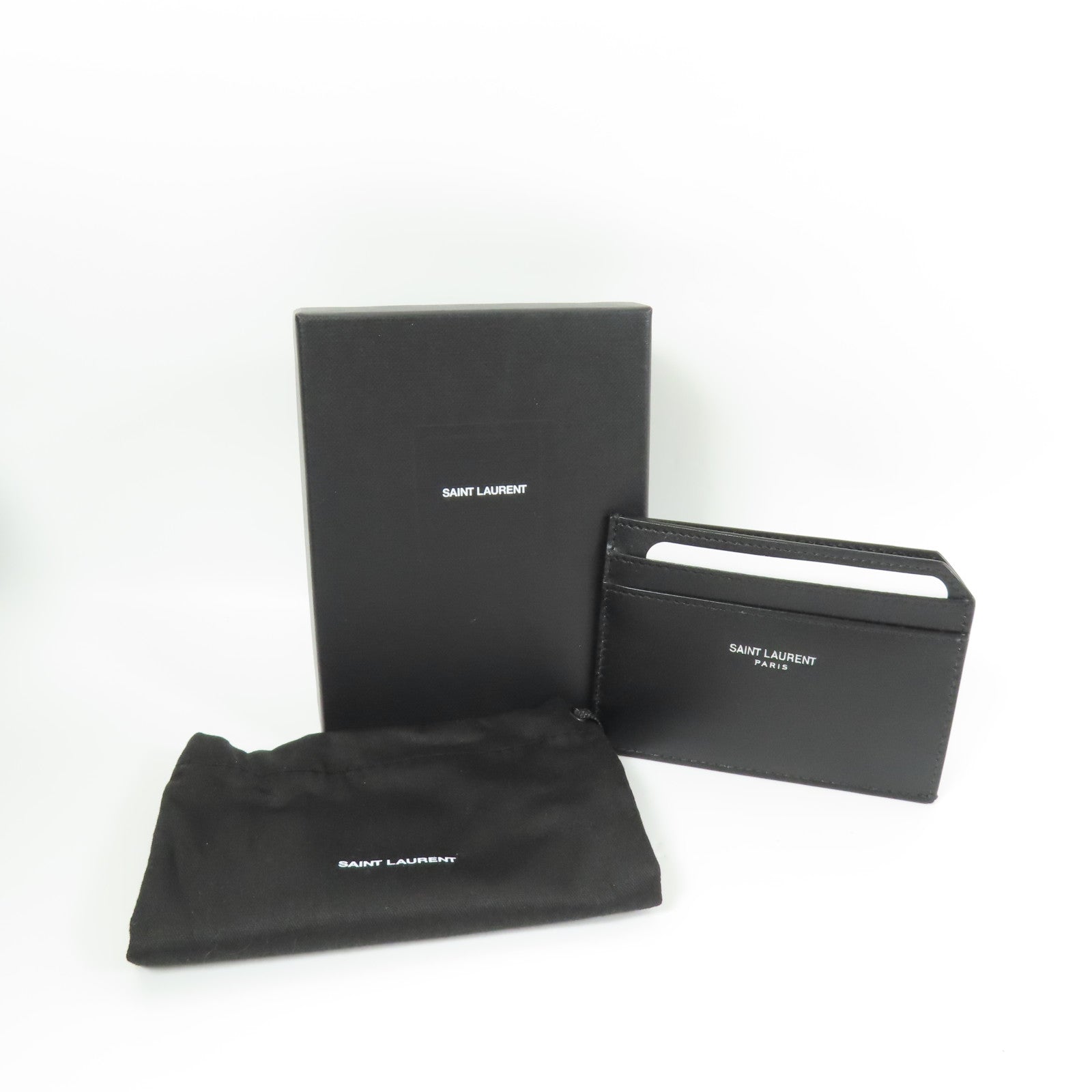 SAINT LAURENT 皮革Card Holder卡片套