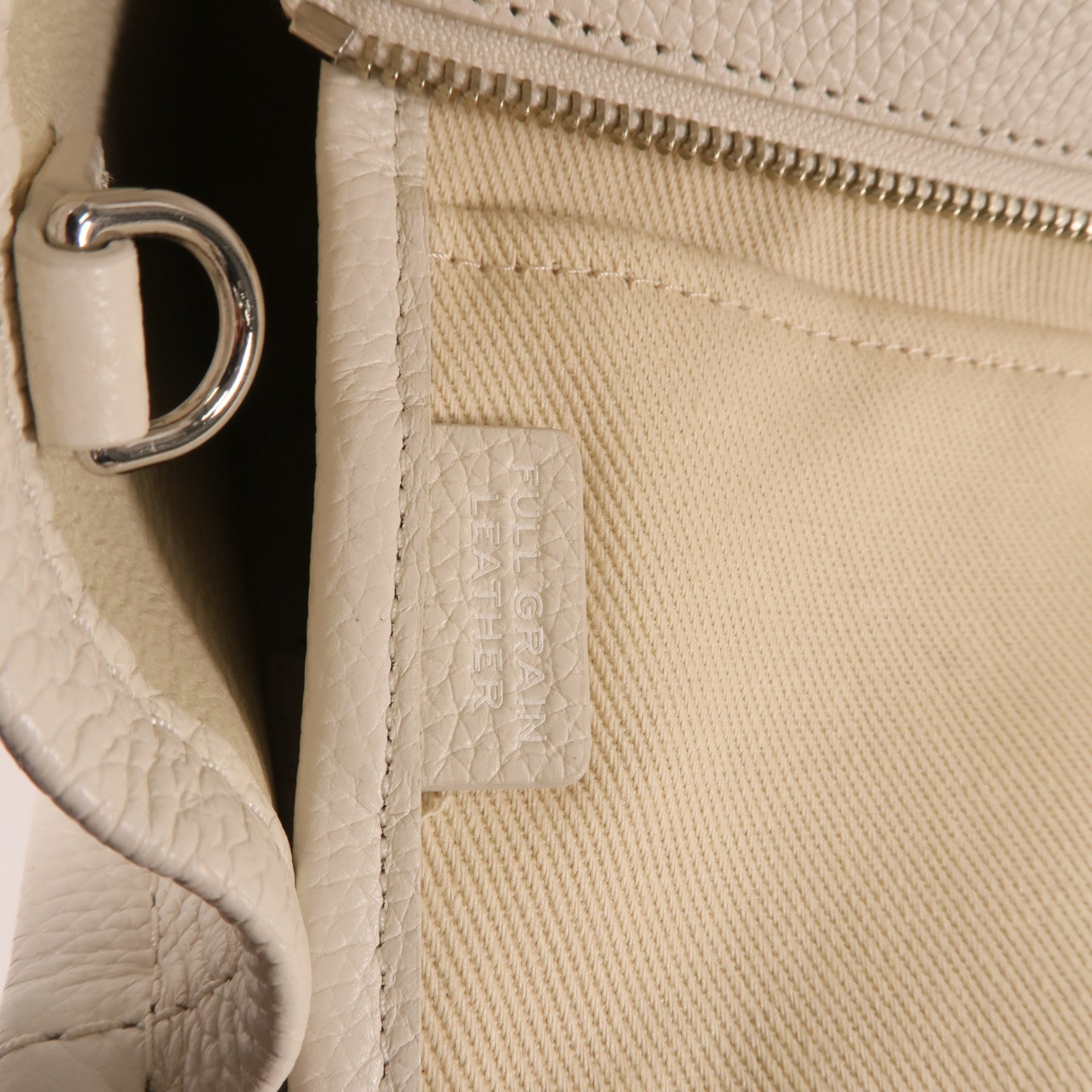 MARC BY MARC JACOBS 【激減優惠】牛皮皮革Shoulder Bag銀扣手挽肩背兩用袋