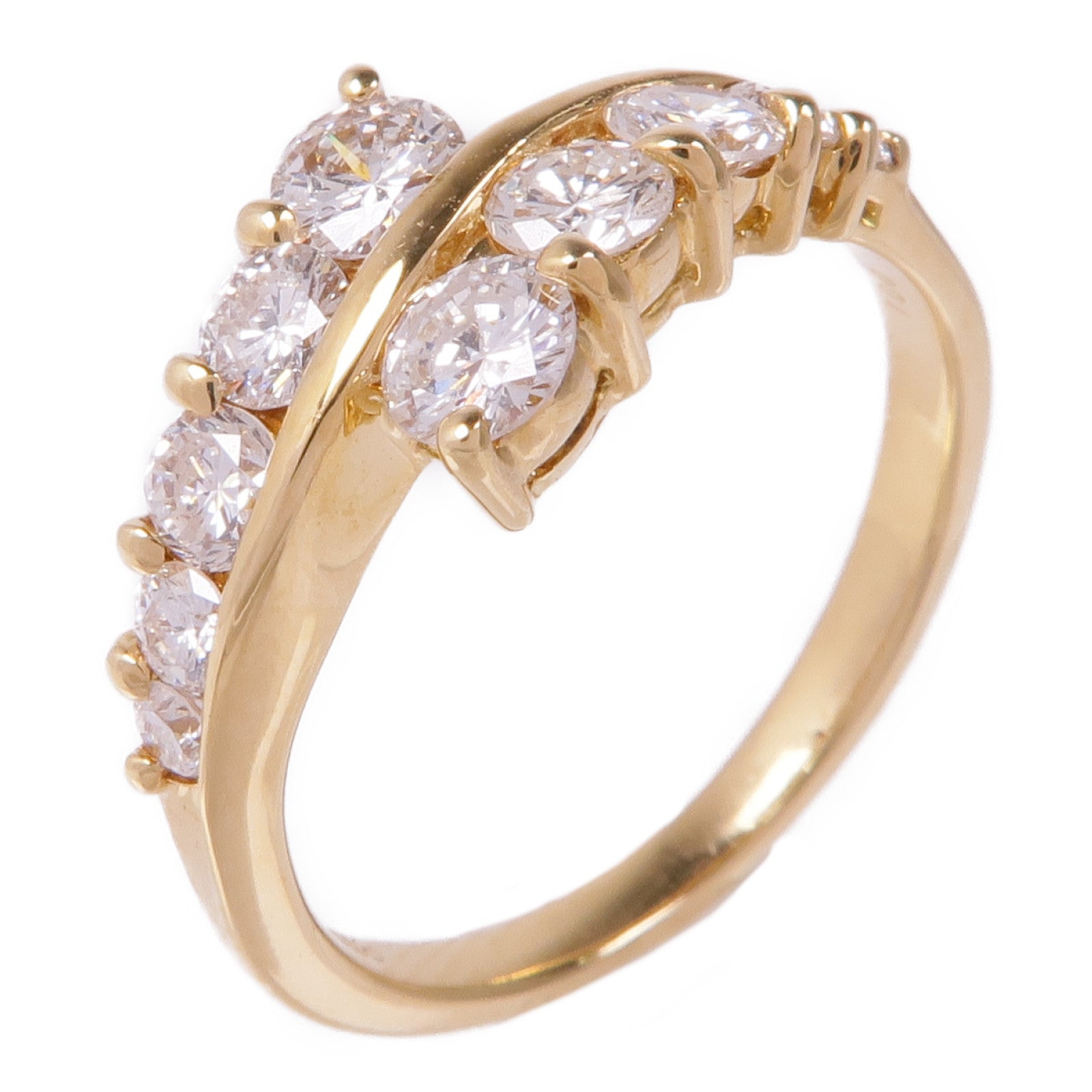 JEWELRY 18K黃金Diamond Ring鑽石戒指US#6.25