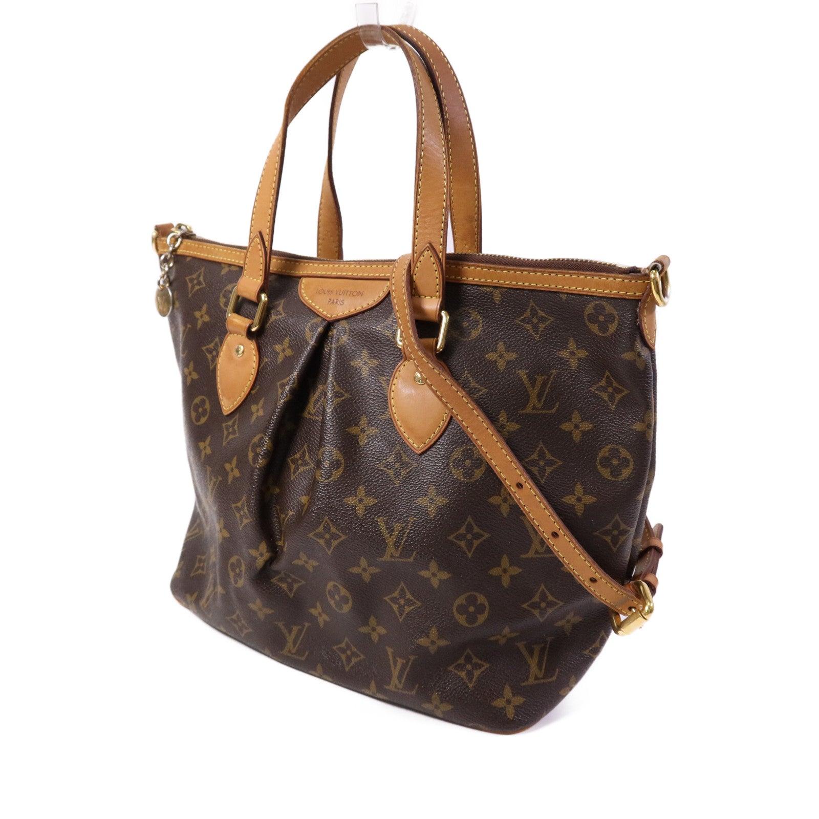 LOUIS VUITTON 【激減優惠】Monogram Palermo GM金扣手挽肩背兩用袋