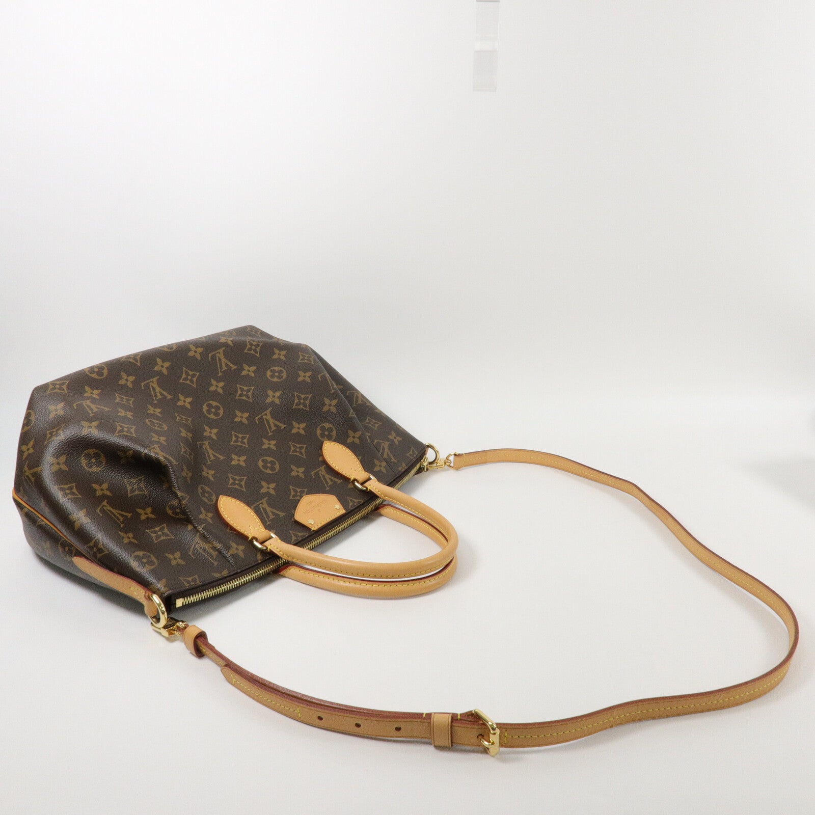 LOUIS VUITTON Monogram Turenne MM手挽肩背兩用袋