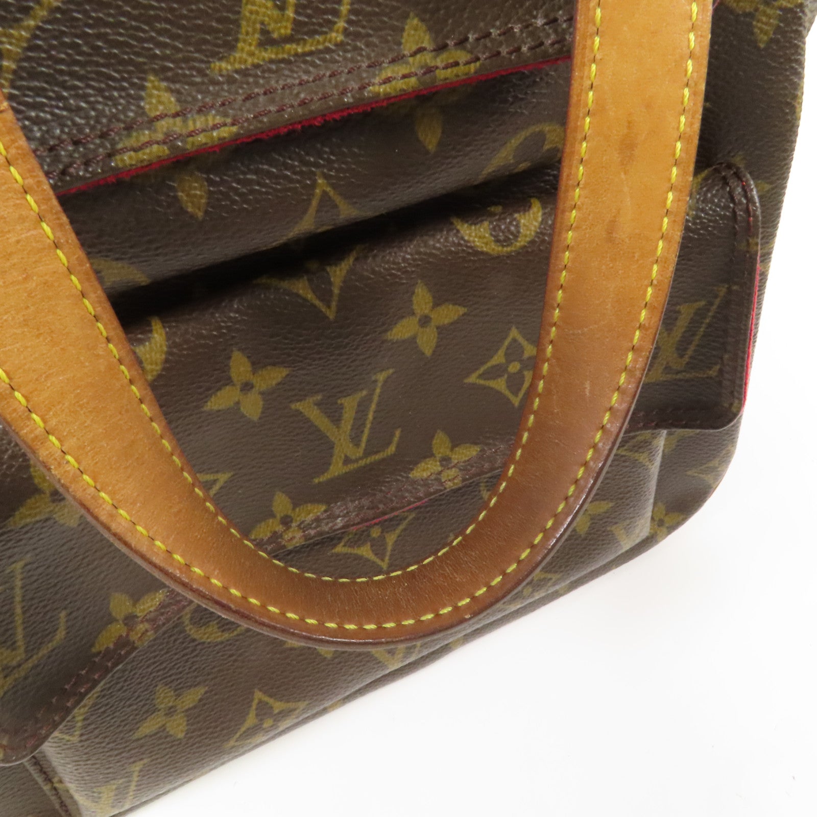 LOUIS VUITTON Monogram Excentri-cite金扣手挽袋