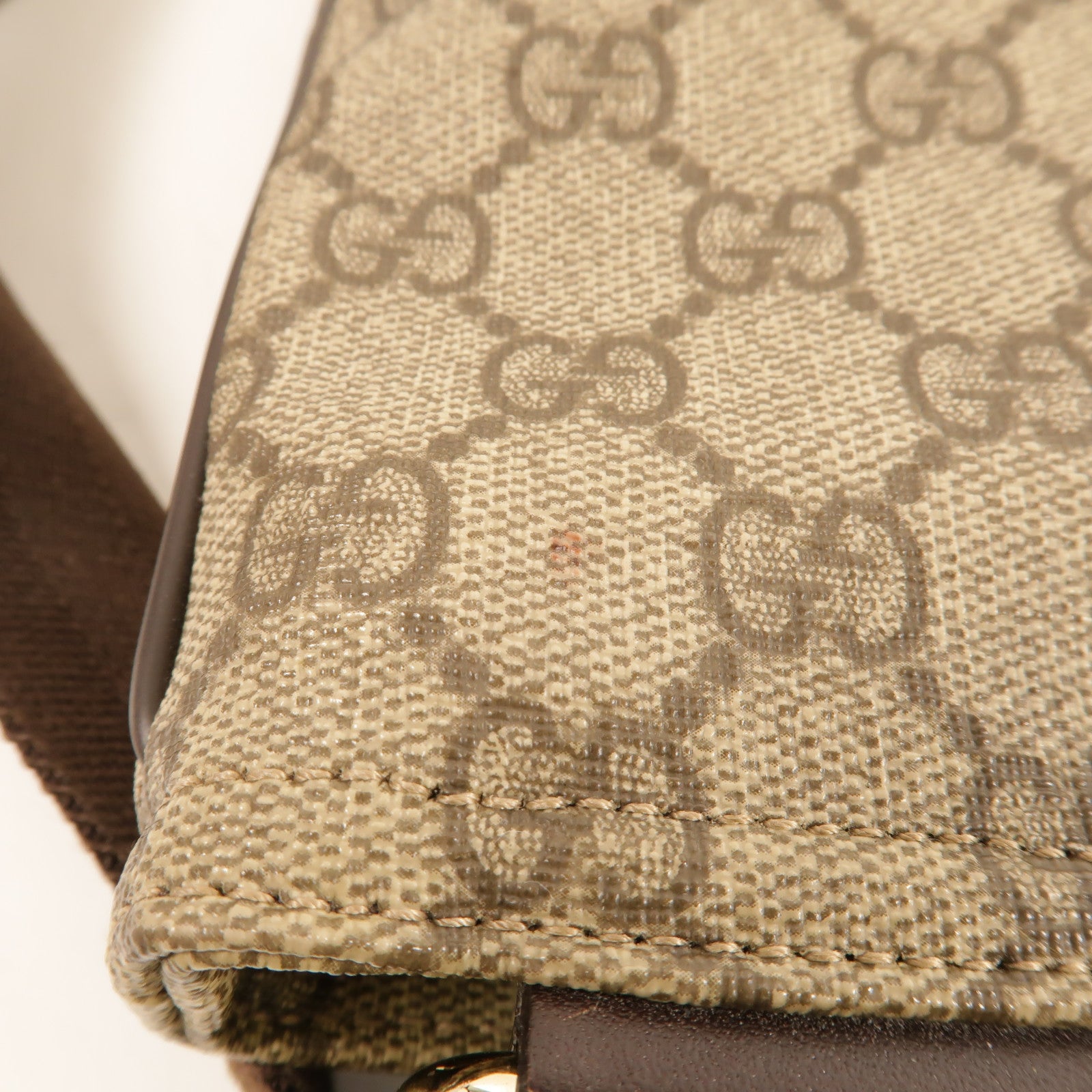 GUCCI 塗層帆布Shoulder Bag肩背袋