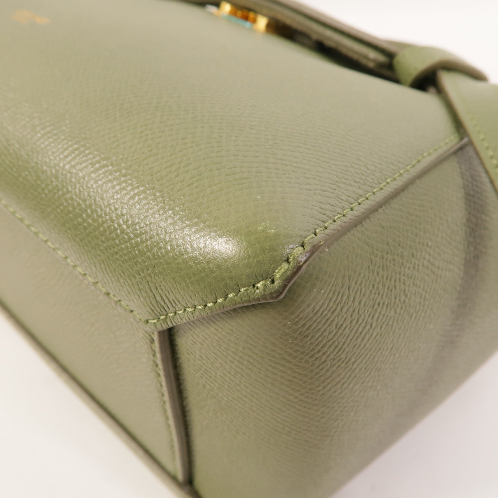 CELINE 牛皮皮革Micro Belt Bag手挽肩背兩用袋