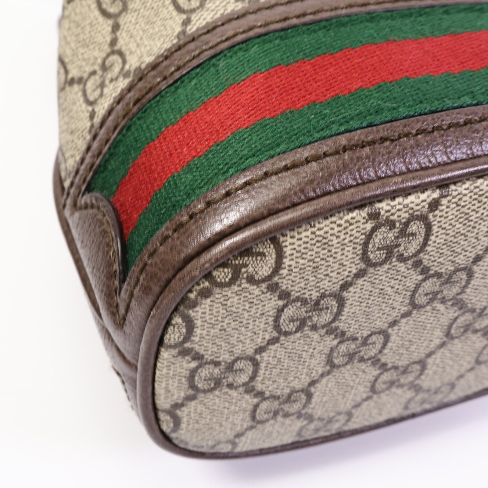 GUCCI 塗層帆布Ophidia Mini Bucket肩背袋