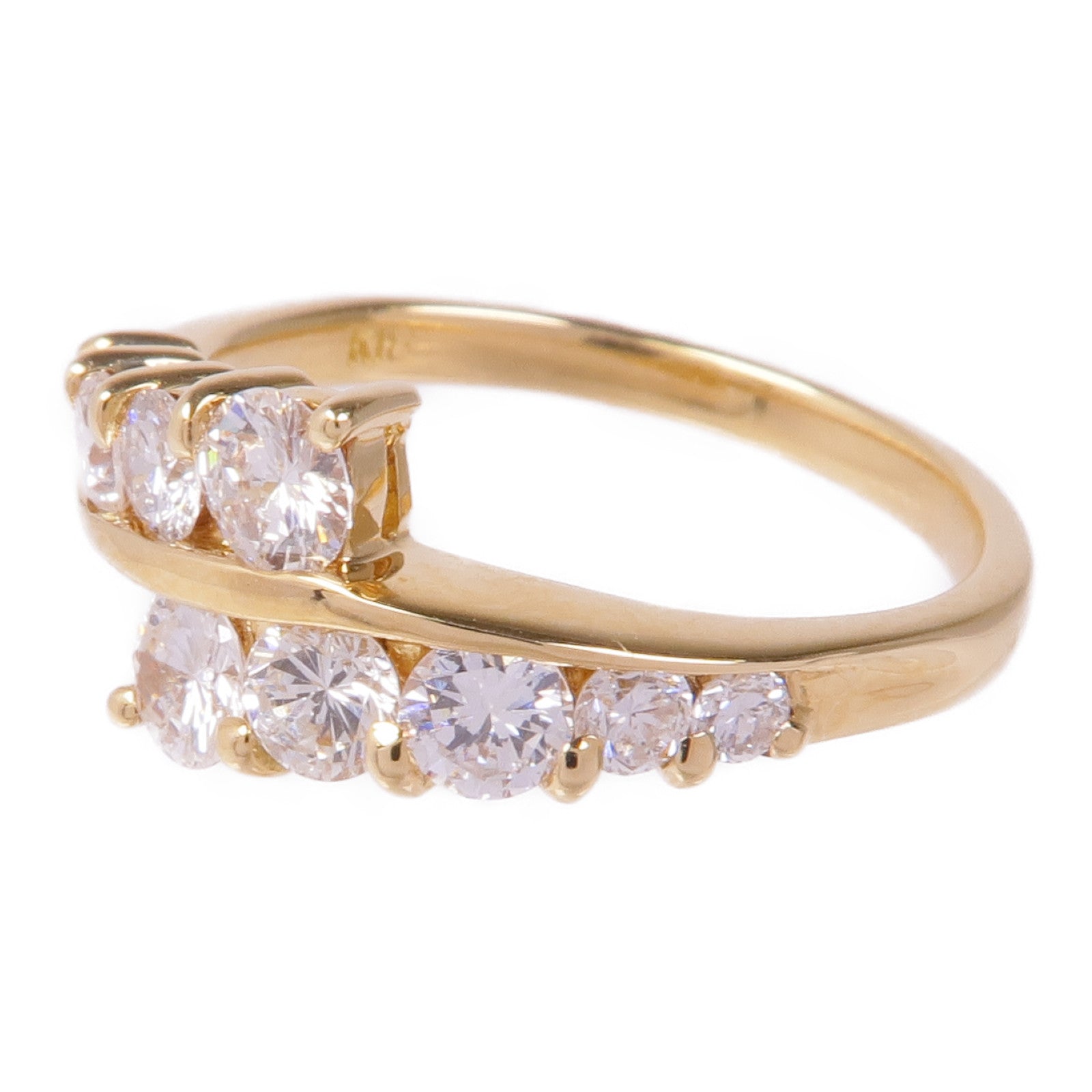 JEWELRY 18K黃金Diamond Ring鑽石戒指US#6.25
