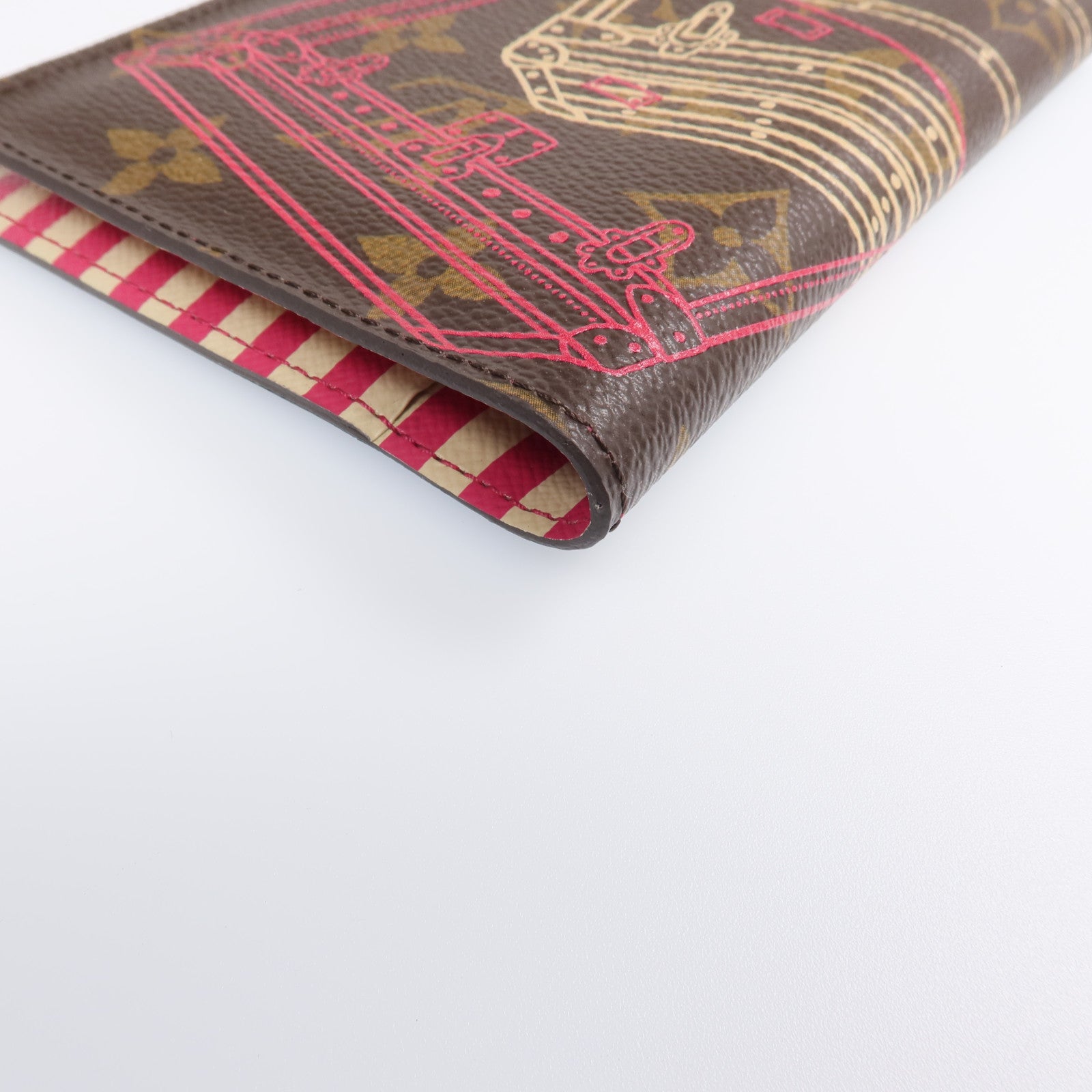 LOUIS VUITTON Monogram Passport Cover Xmas Limited Edition長錢包
