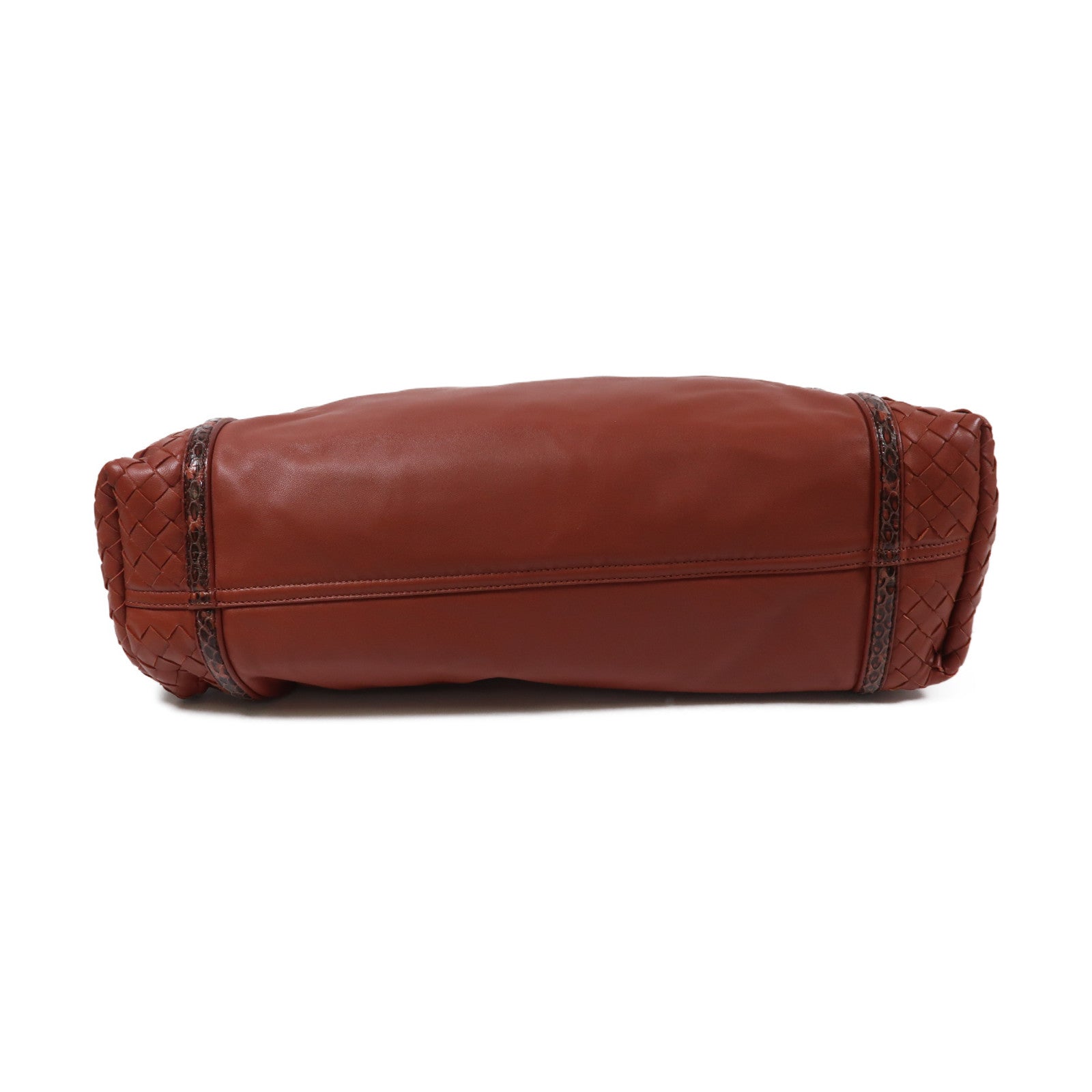 BOTTEGA VENETA 牛皮皮革Tote Bag手挽袋紅色