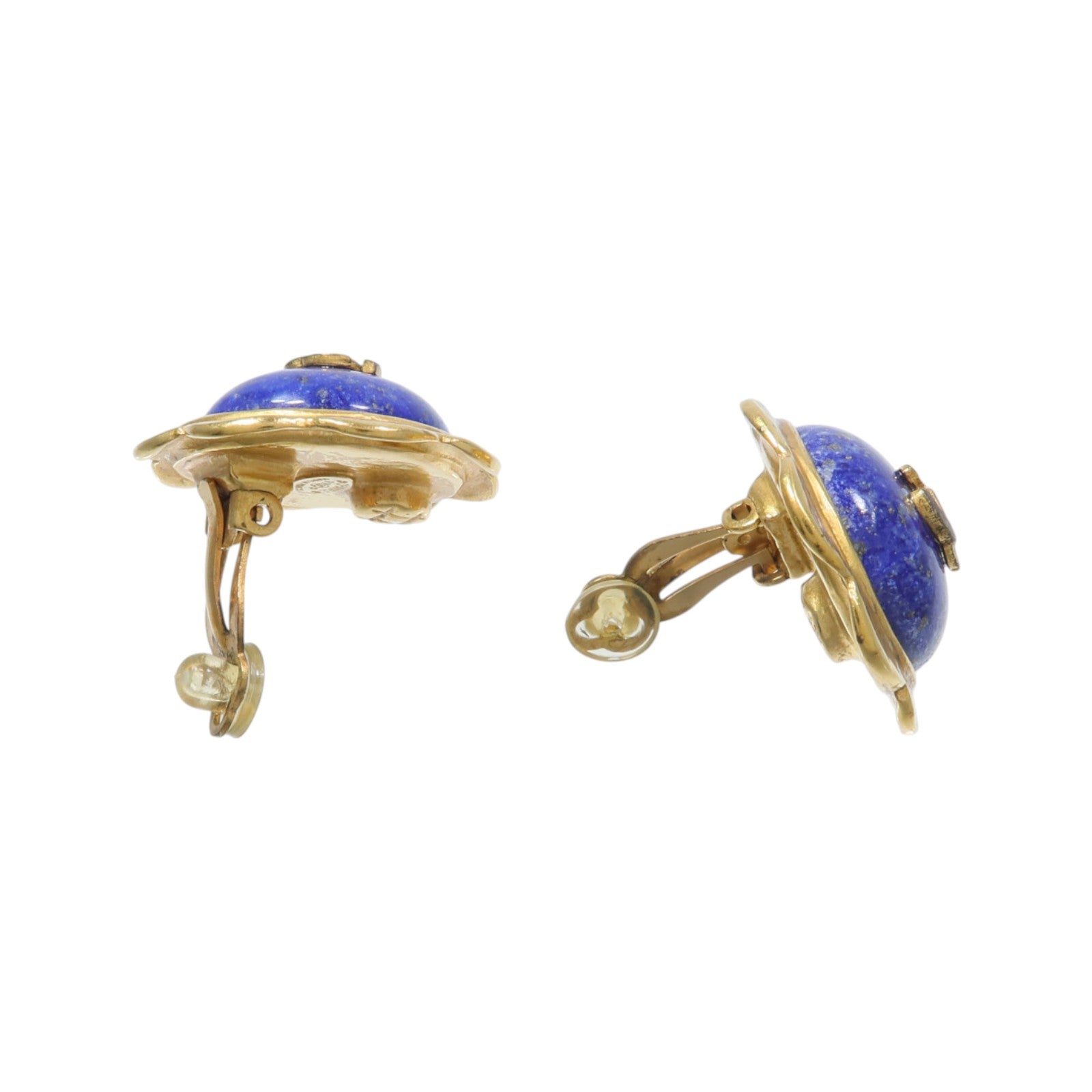 CHANEL 金屬/PVC Vintage Earrings耳環
