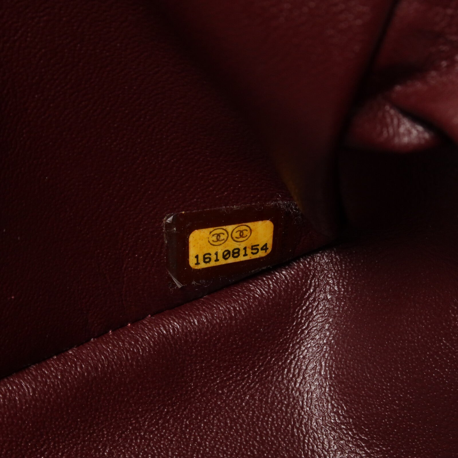 CHANEL 羊皮皮革Large Classic鏈帶肩背袋